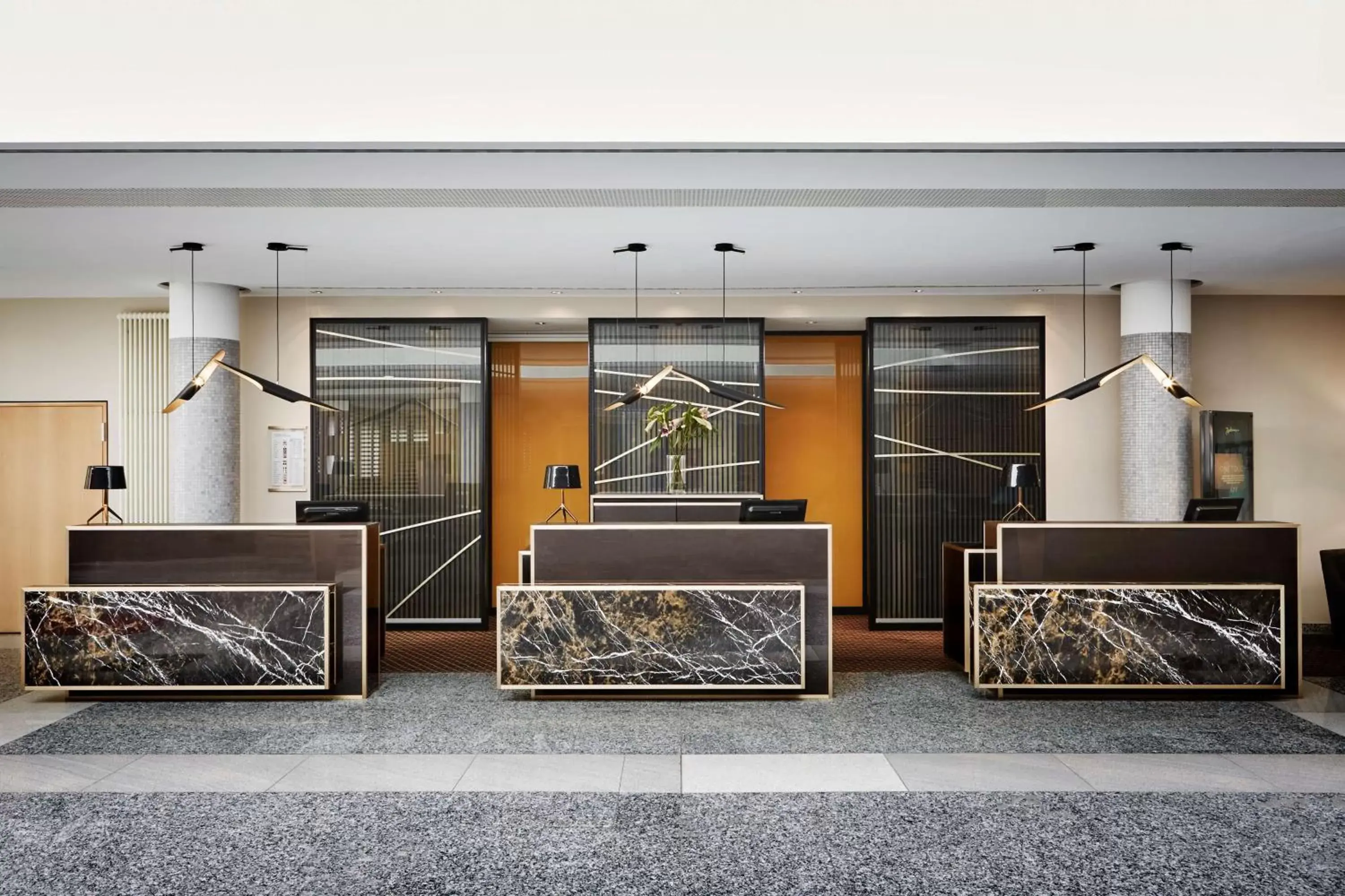 Lobby or reception in Radisson Blu Hotel Hannover Lobby or reception in Radisson Blu Hotel Hannover