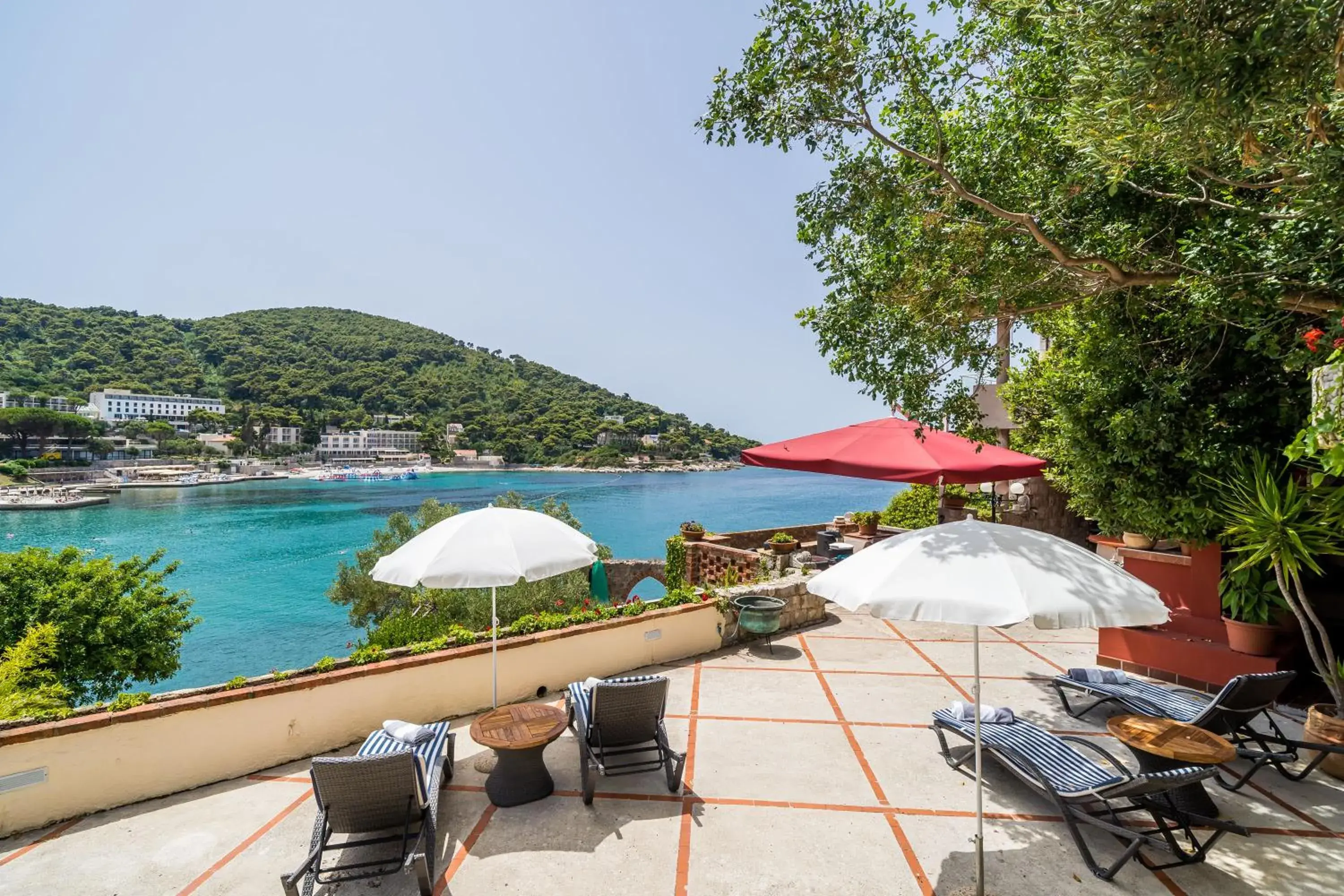 Balcony/Terrace in Boutique & Beach Hotel Villa Wolff