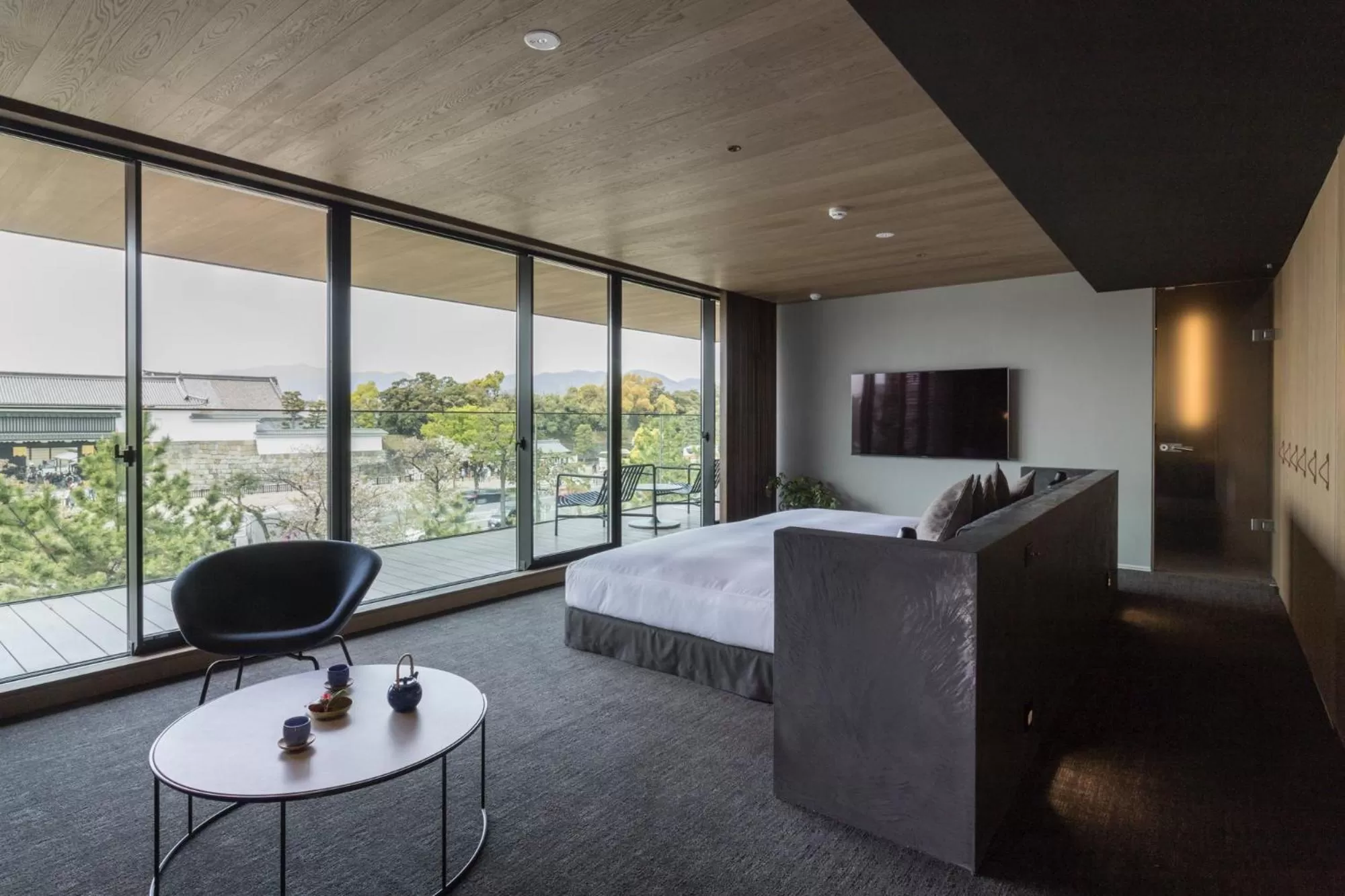 Bed in HOTEL CANATA KYOTO