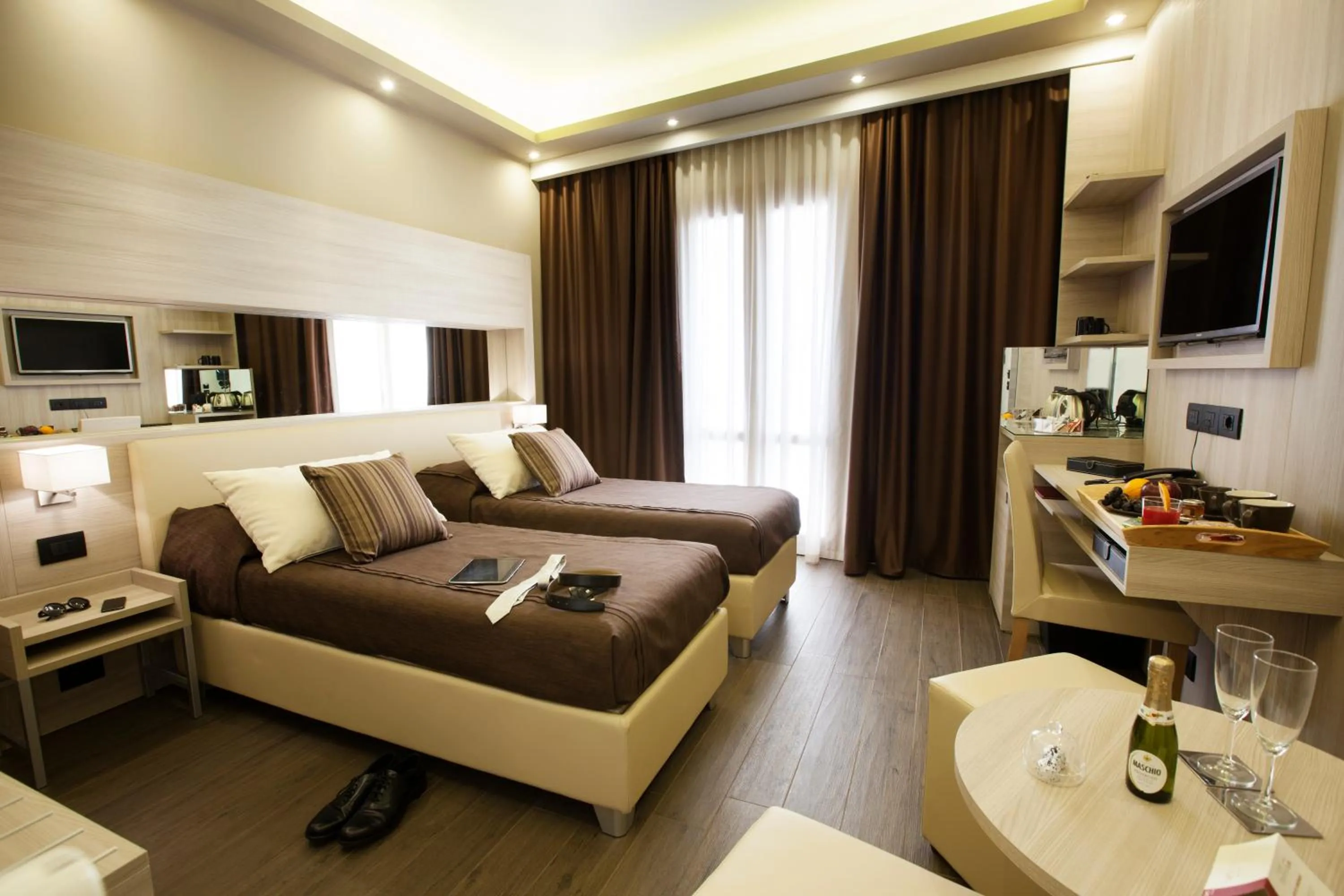 Bed in Hotel Trapani In