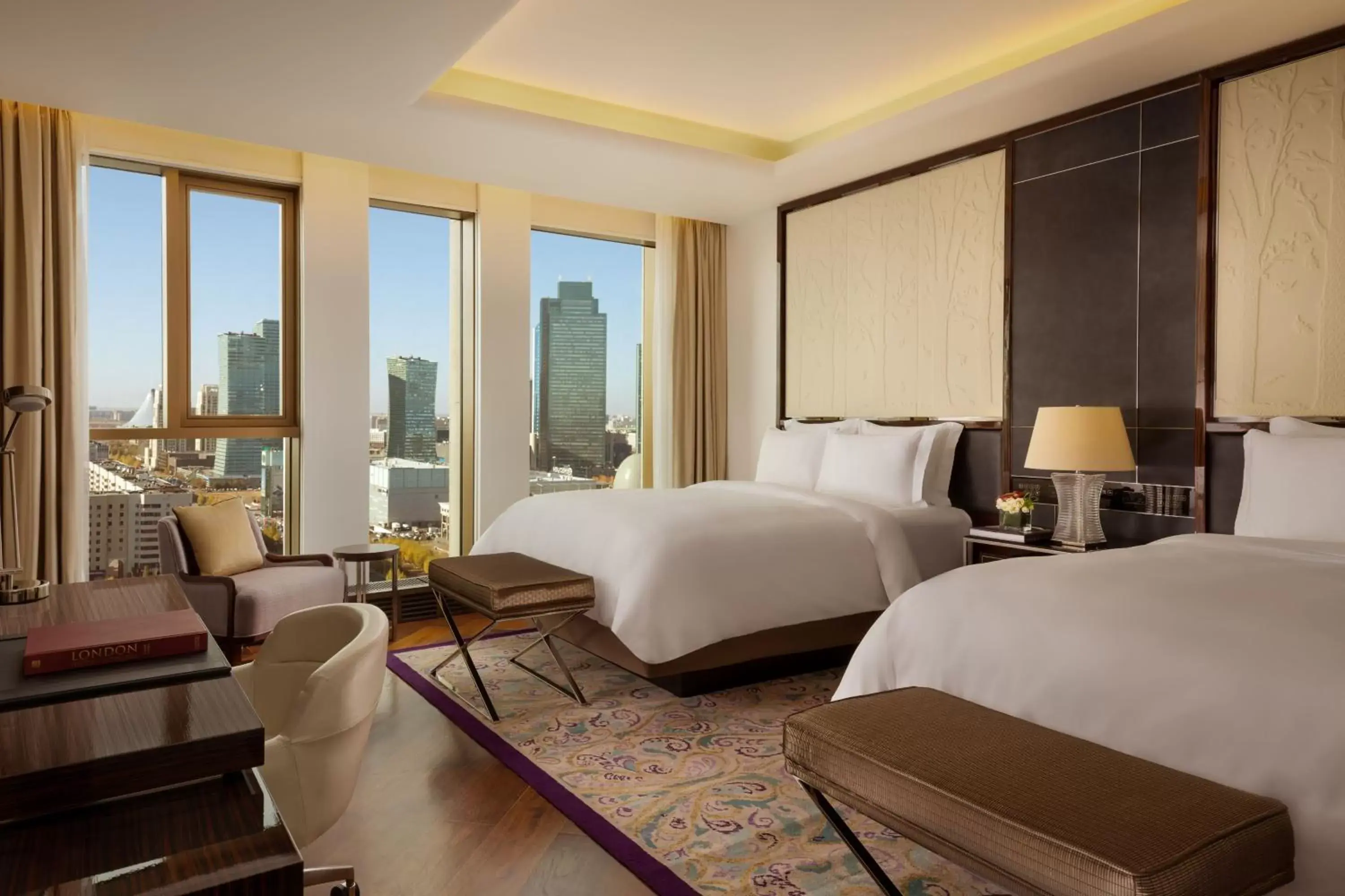 Bedroom in The Ritz-Carlton, Astana