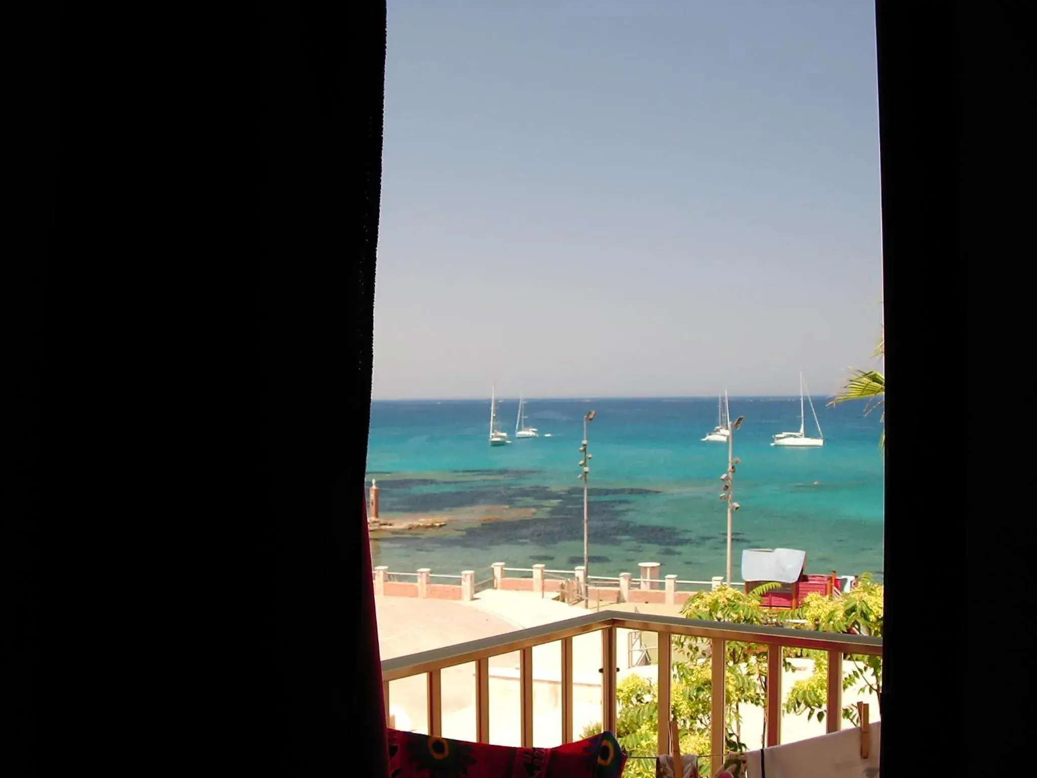 Balcony/Terrace, Sea View in Hotel Vittorio