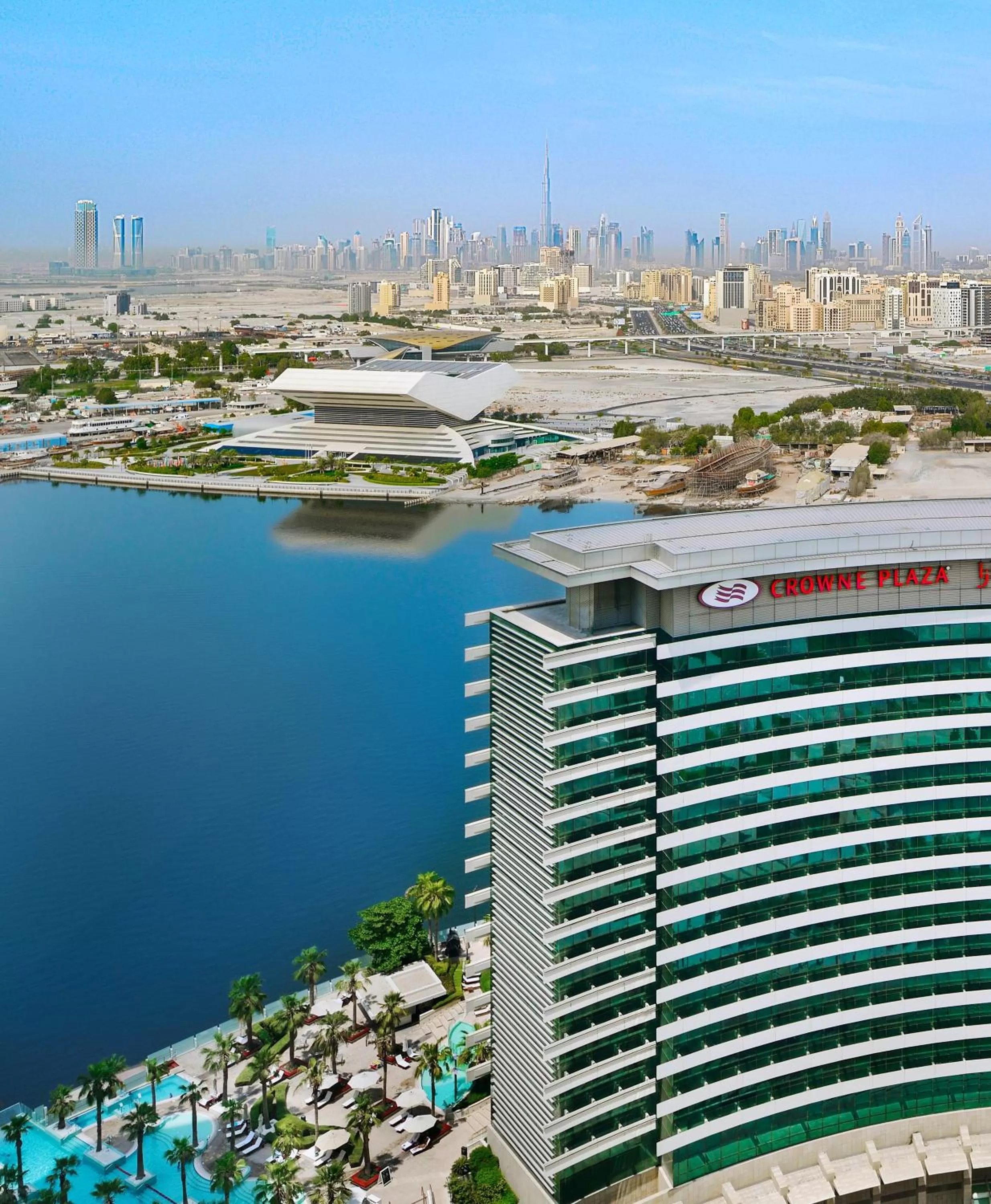 Property building in Crowne Plaza Dubai Festival City