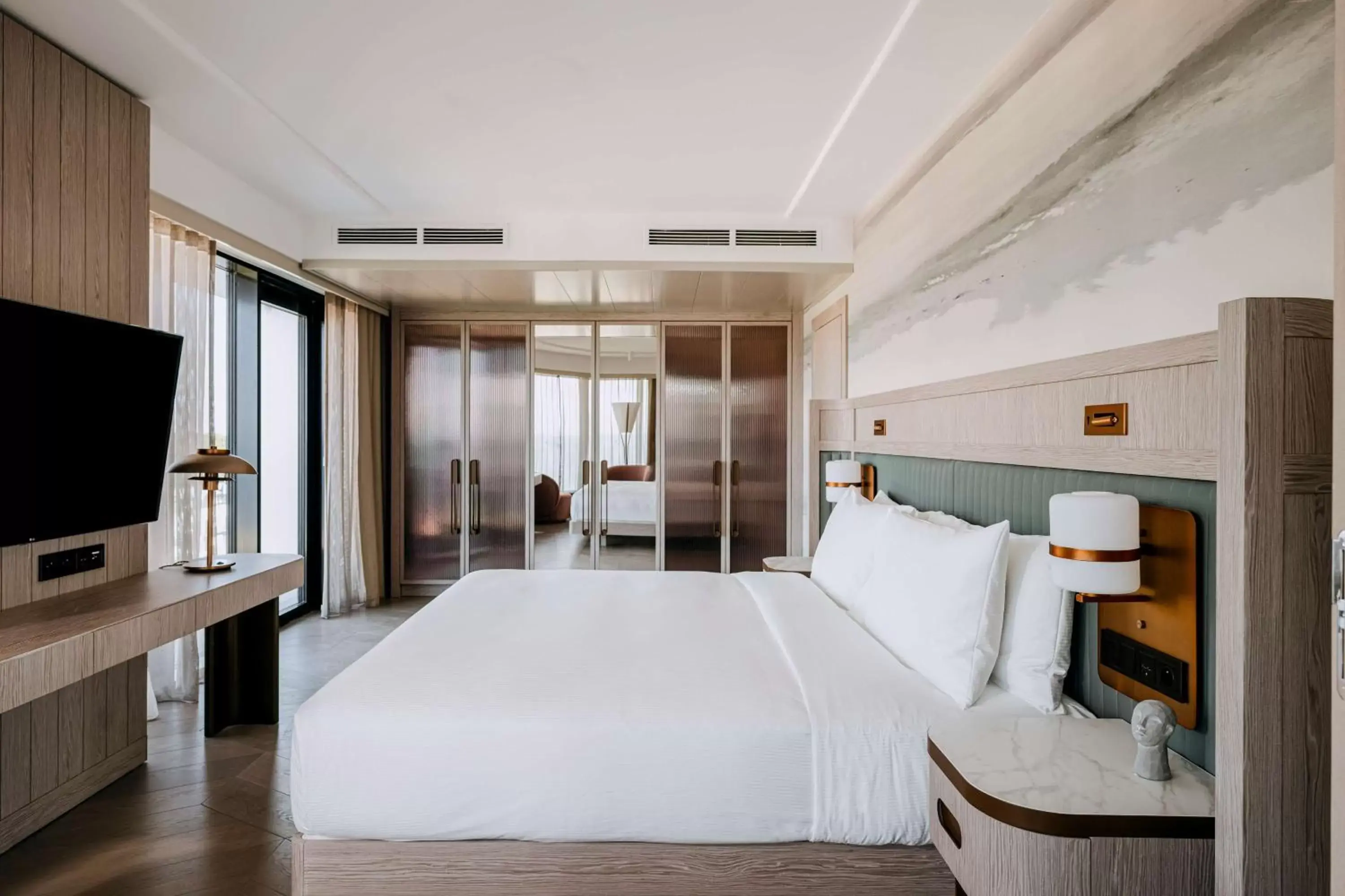 Bed in Hilton Swinoujscie Resort And Spa