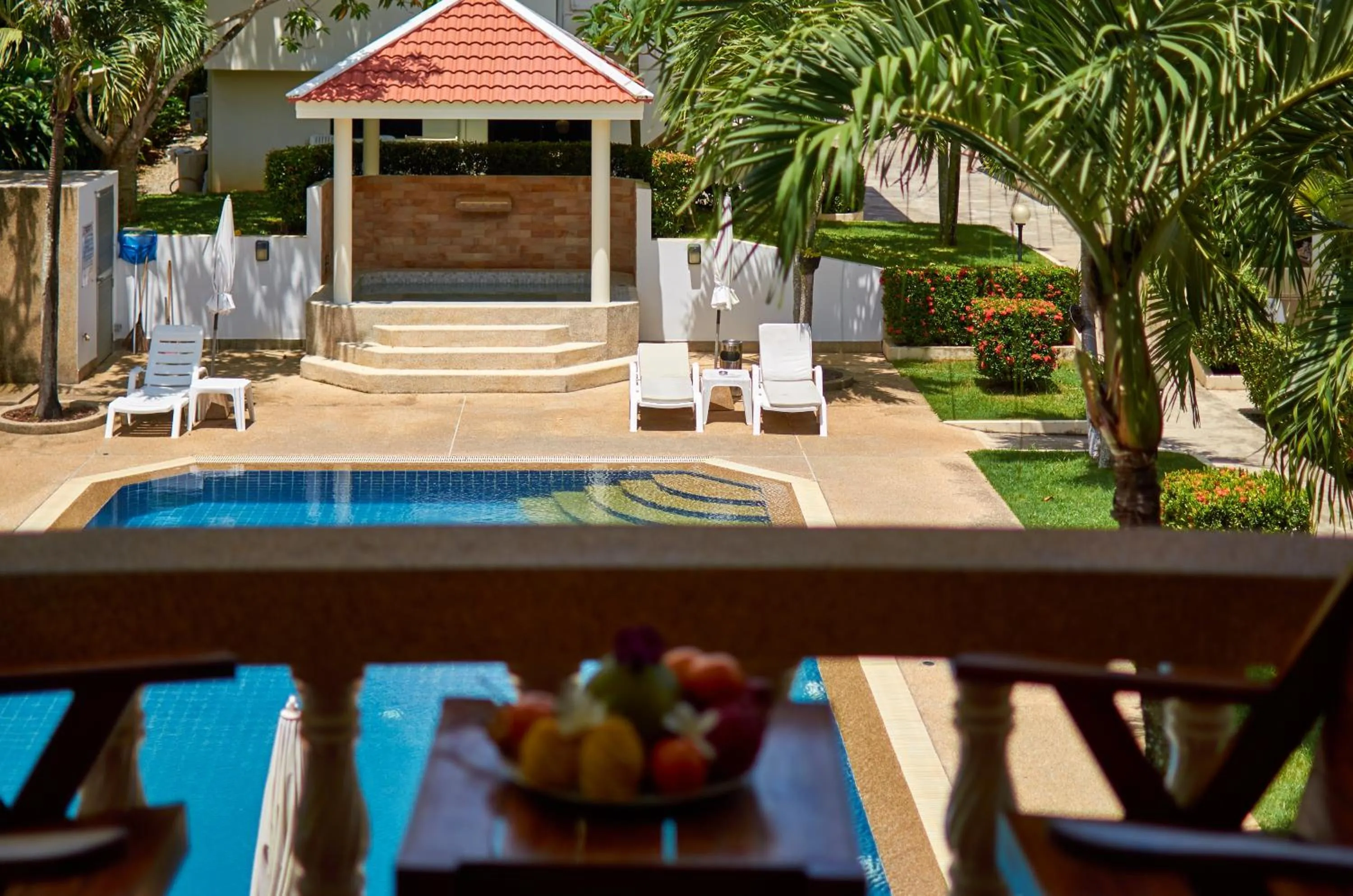 Pool view in Phuket Riviera Villas Hotel