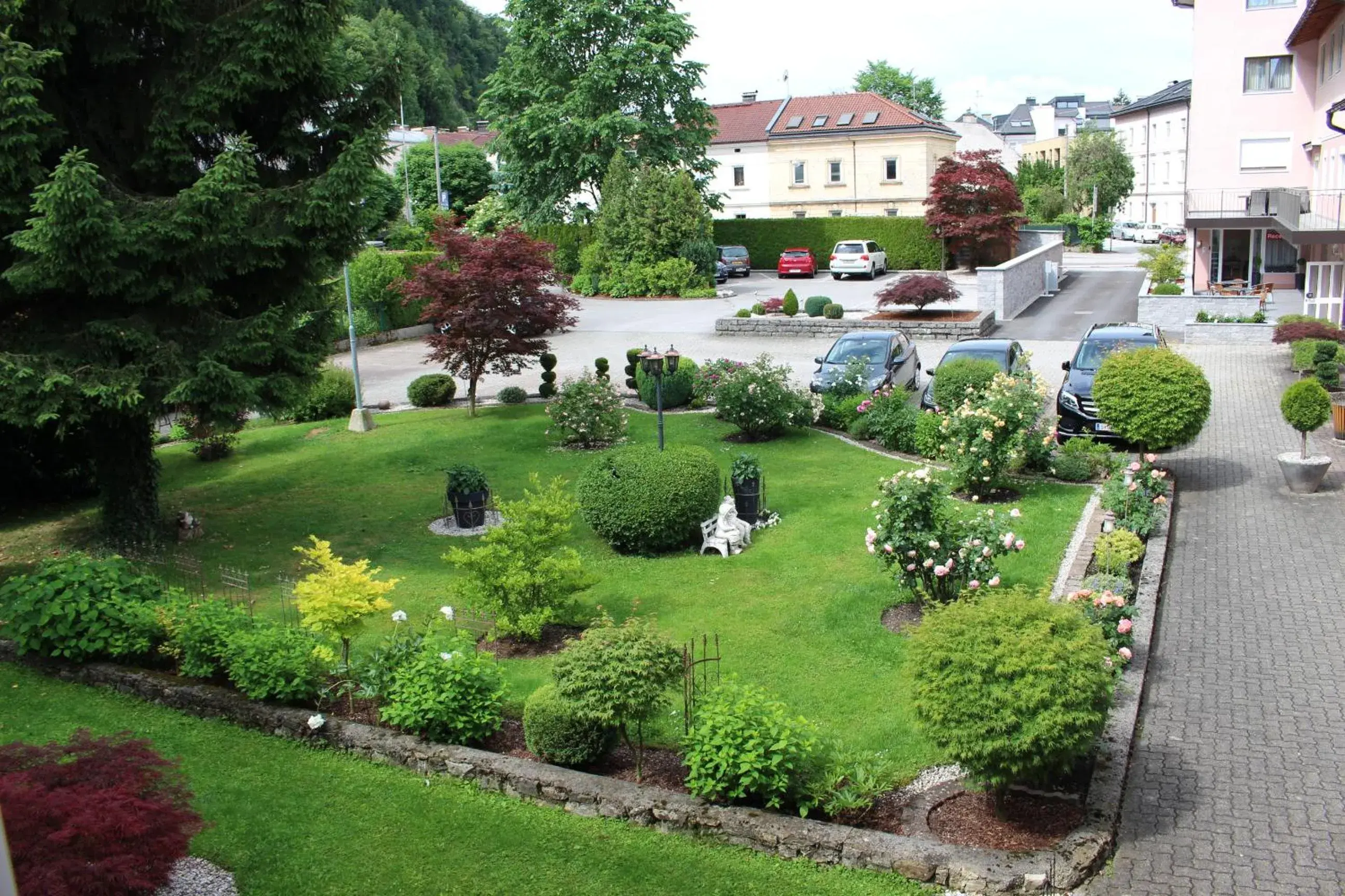 Garden in Hotel Ganslhof