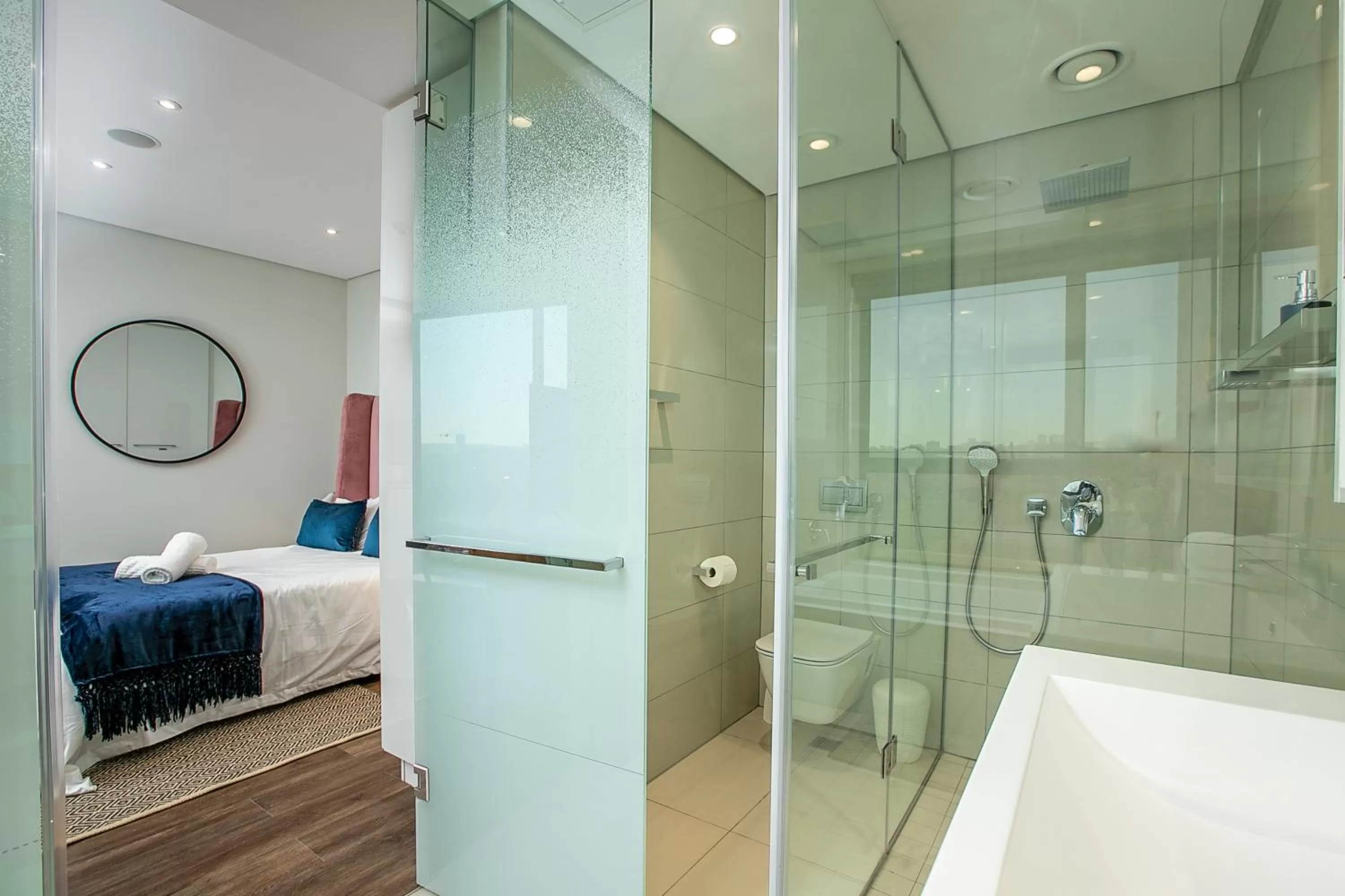 Bathroom, Bed in The Park Central Residence - WITH GENERATOR