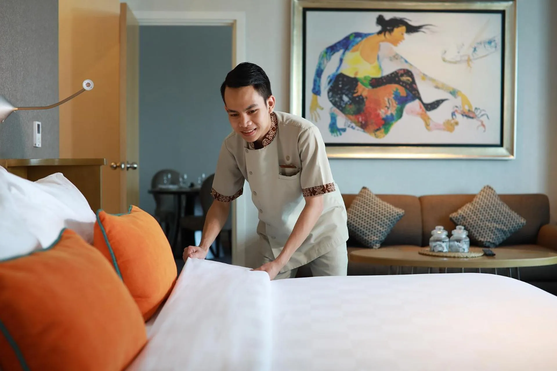 Staff, Bed in Hotel Ciputra Cibubur managed by Swiss-Belhotel International