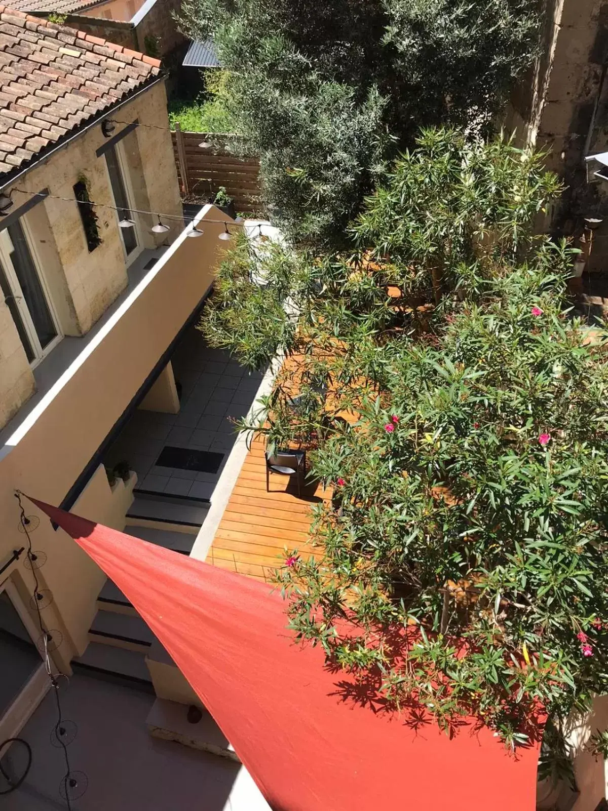 Balcony/Terrace in BDX Hôtel - Gare Saint-Jean