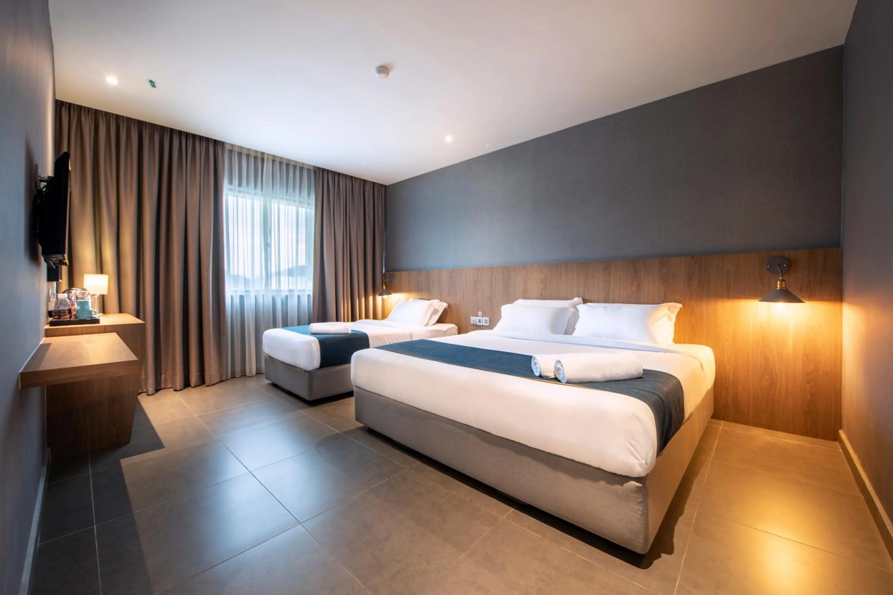 TV and multimedia, Bed in Orange Business Hotel Petaling Jaya