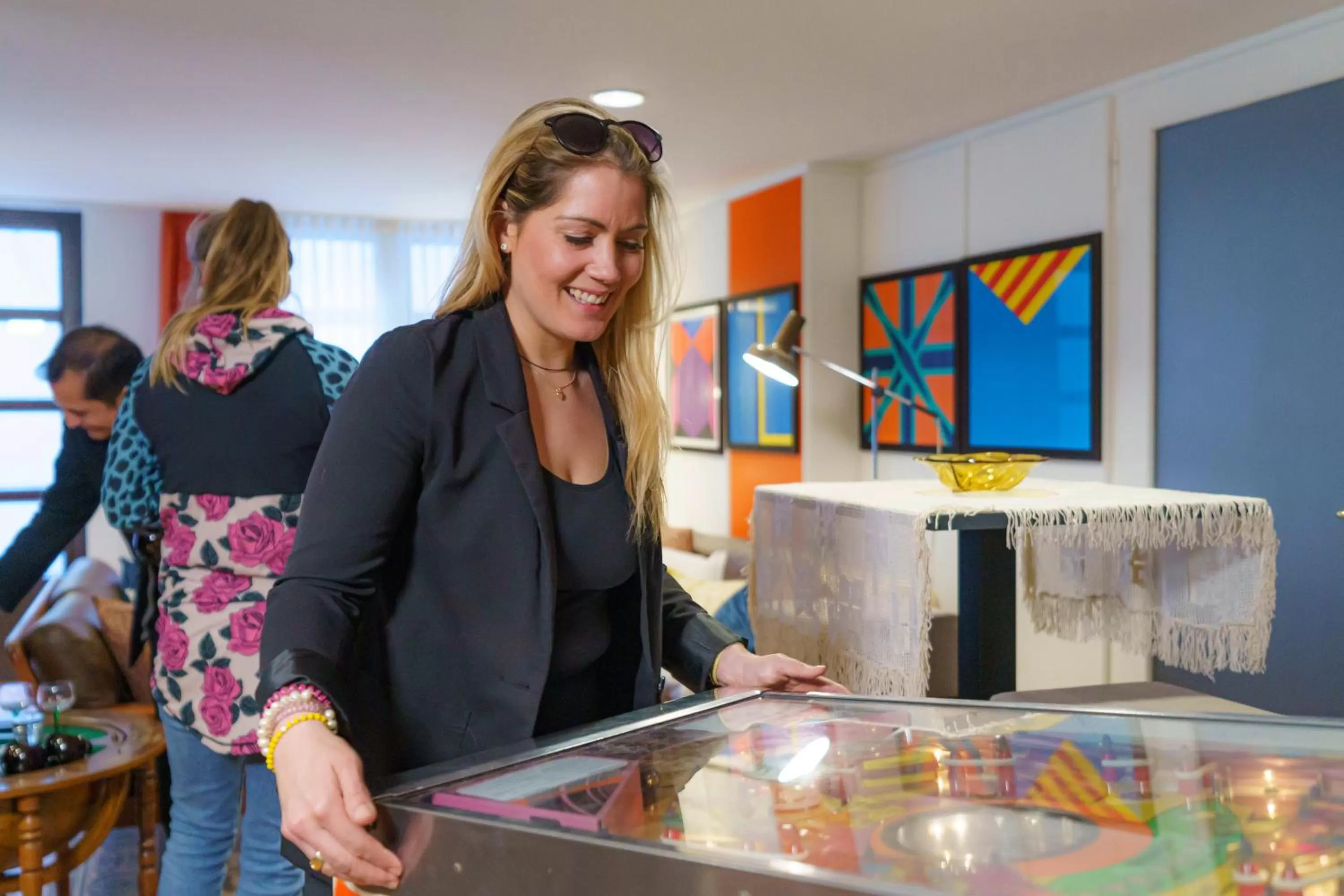 Game Room in Tante ALMA's Bonner Hotel