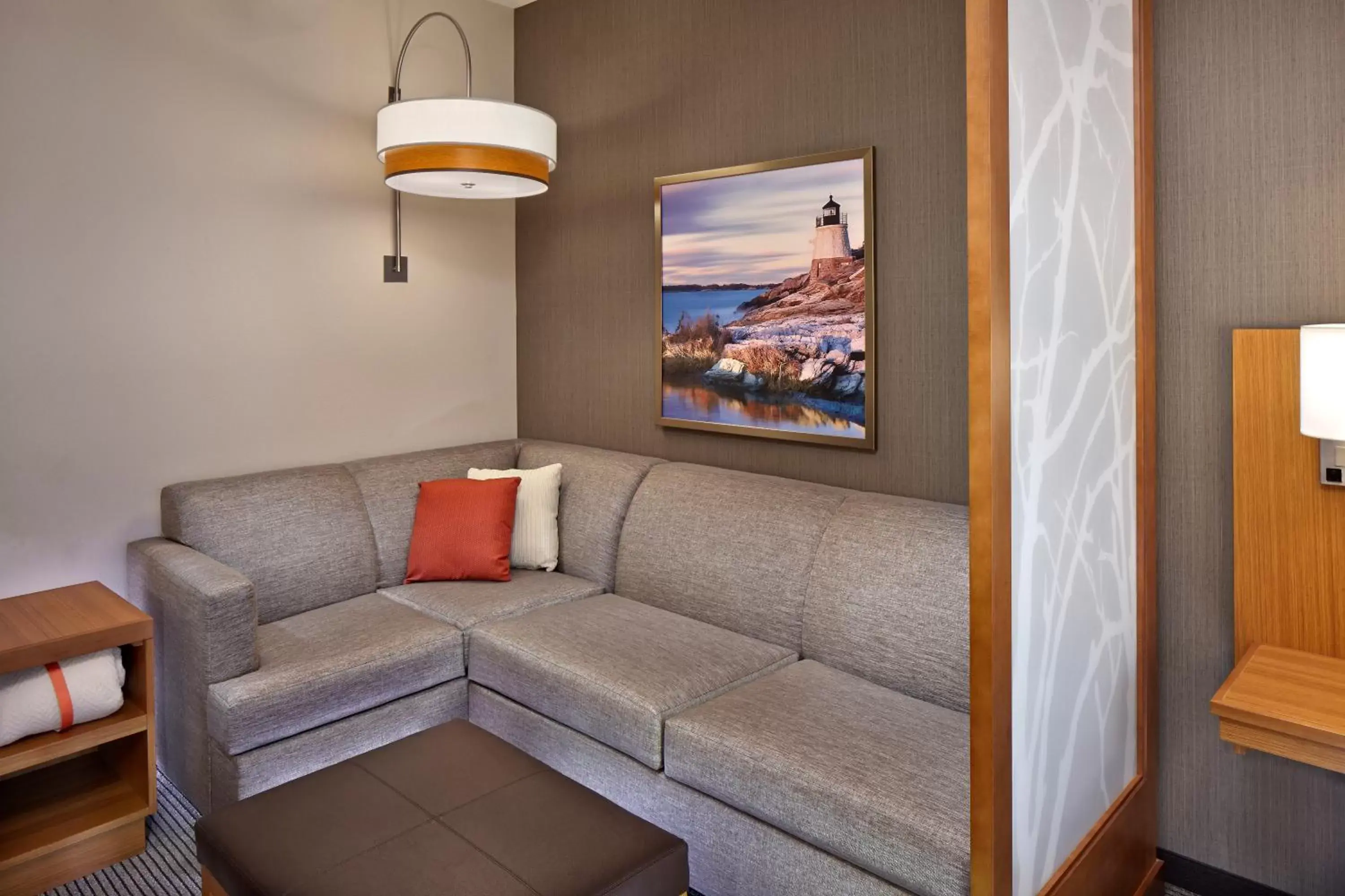 Living room, Seating Area in Hyatt Place Warwick/Providence Airport