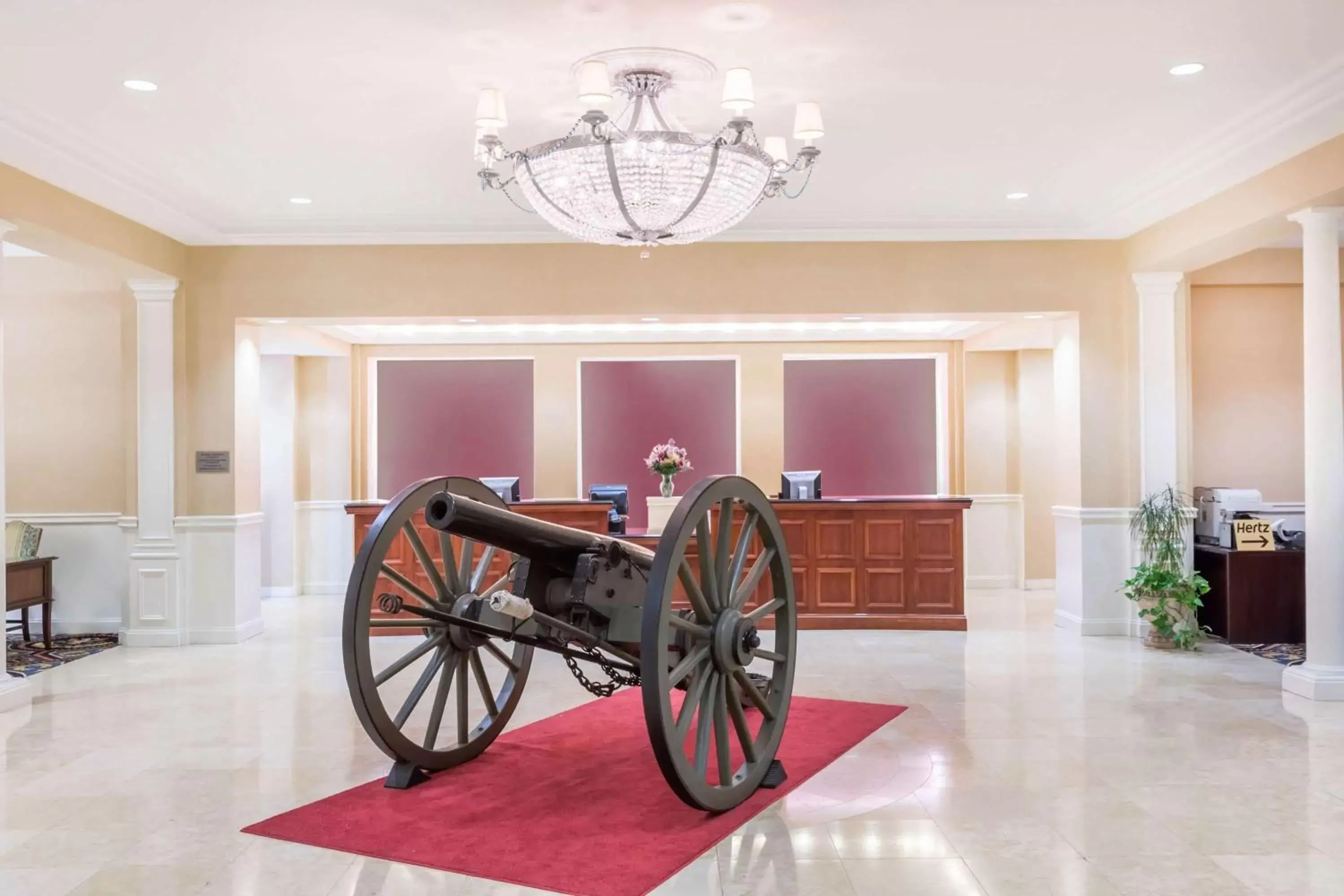 Lobby or reception in Wyndham Gettysburg