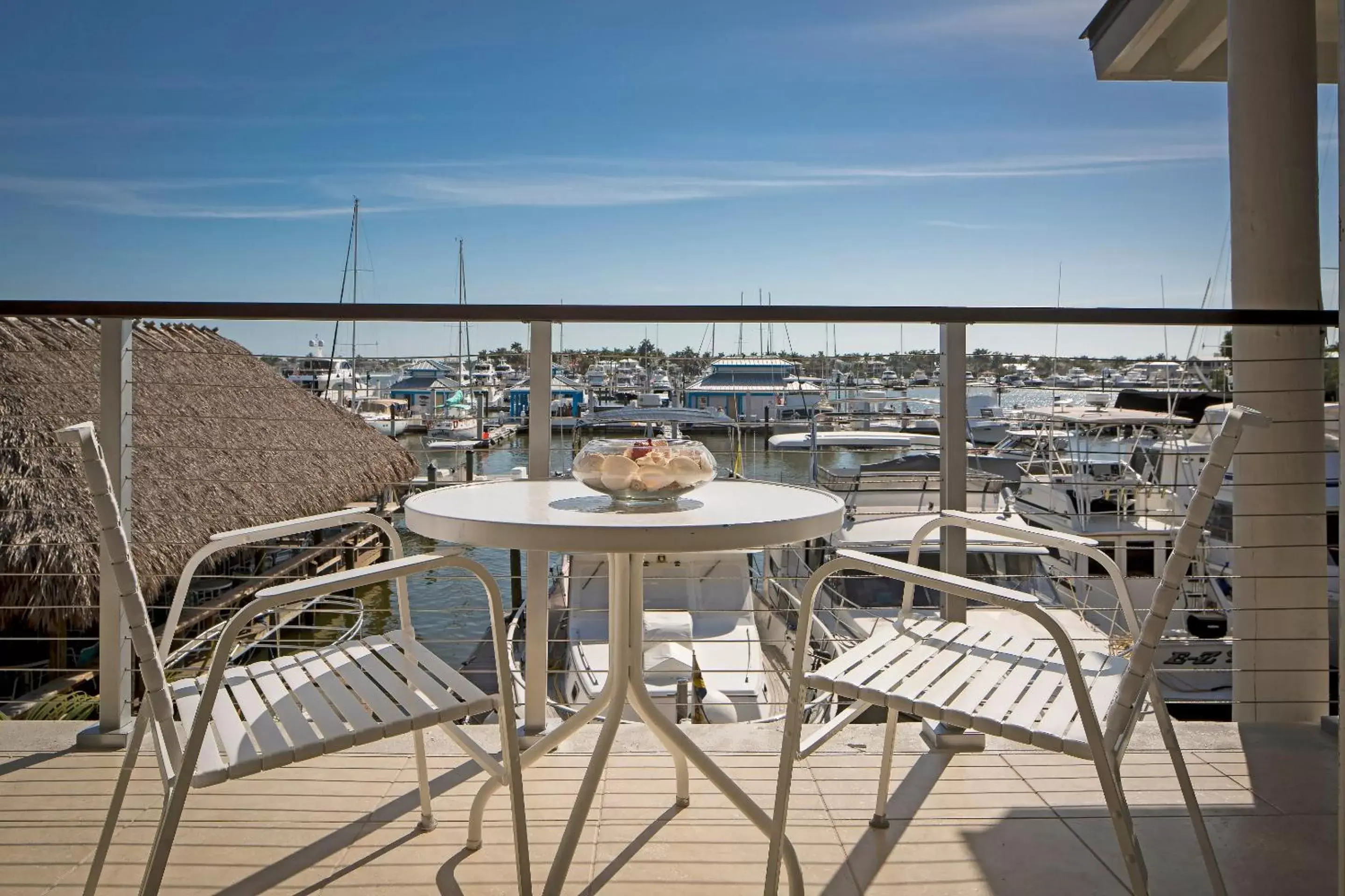 View (from property/room), Balcony/Terrace in Cove Inn on Naples Bay