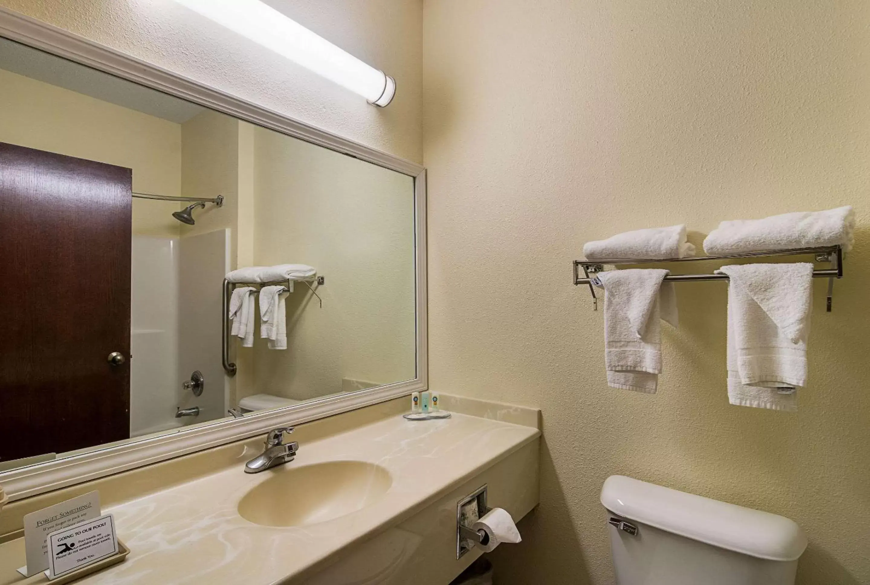 Bathroom in Quality Inn and Suites Harvey
