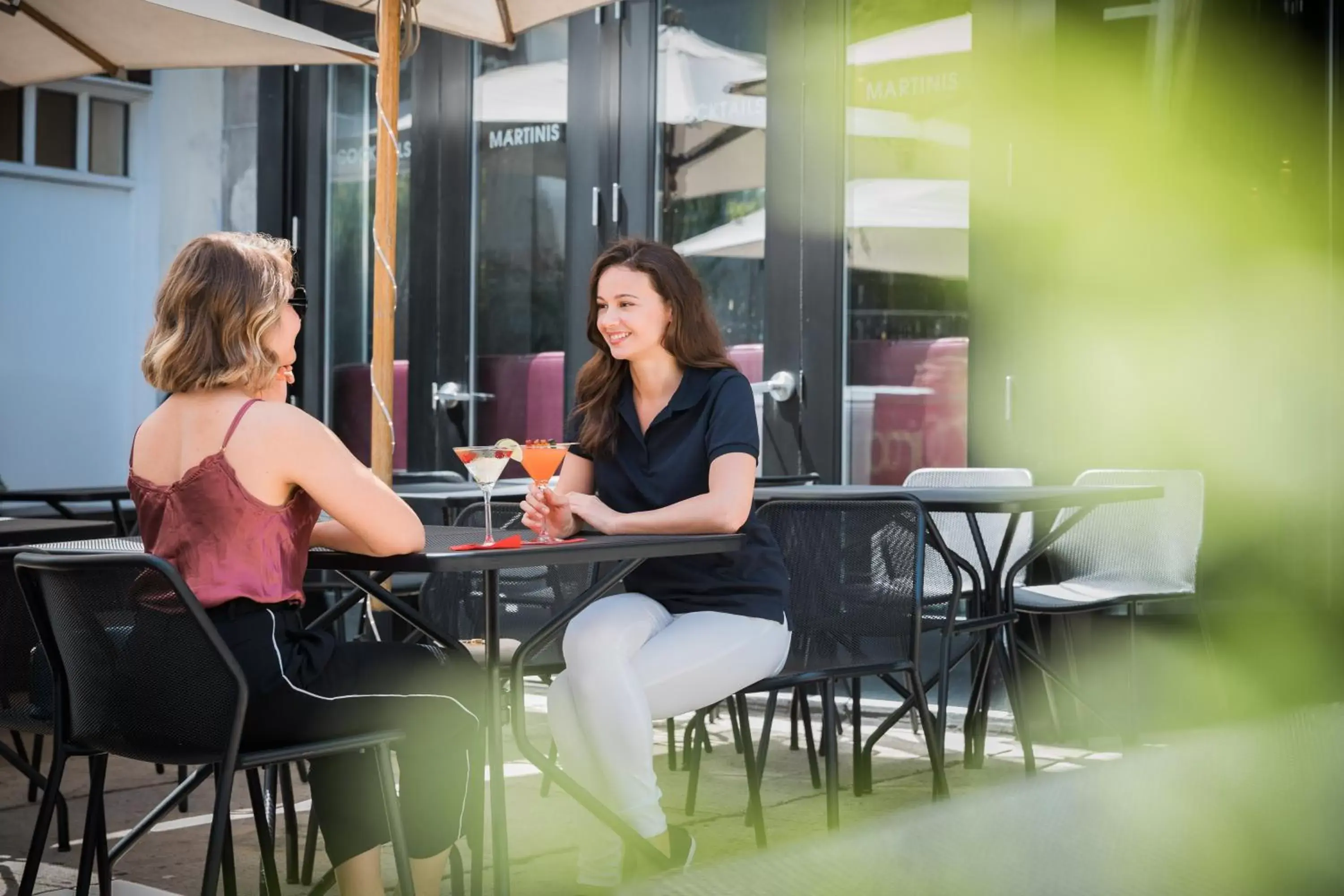 Patio in Charlesmark Hotel