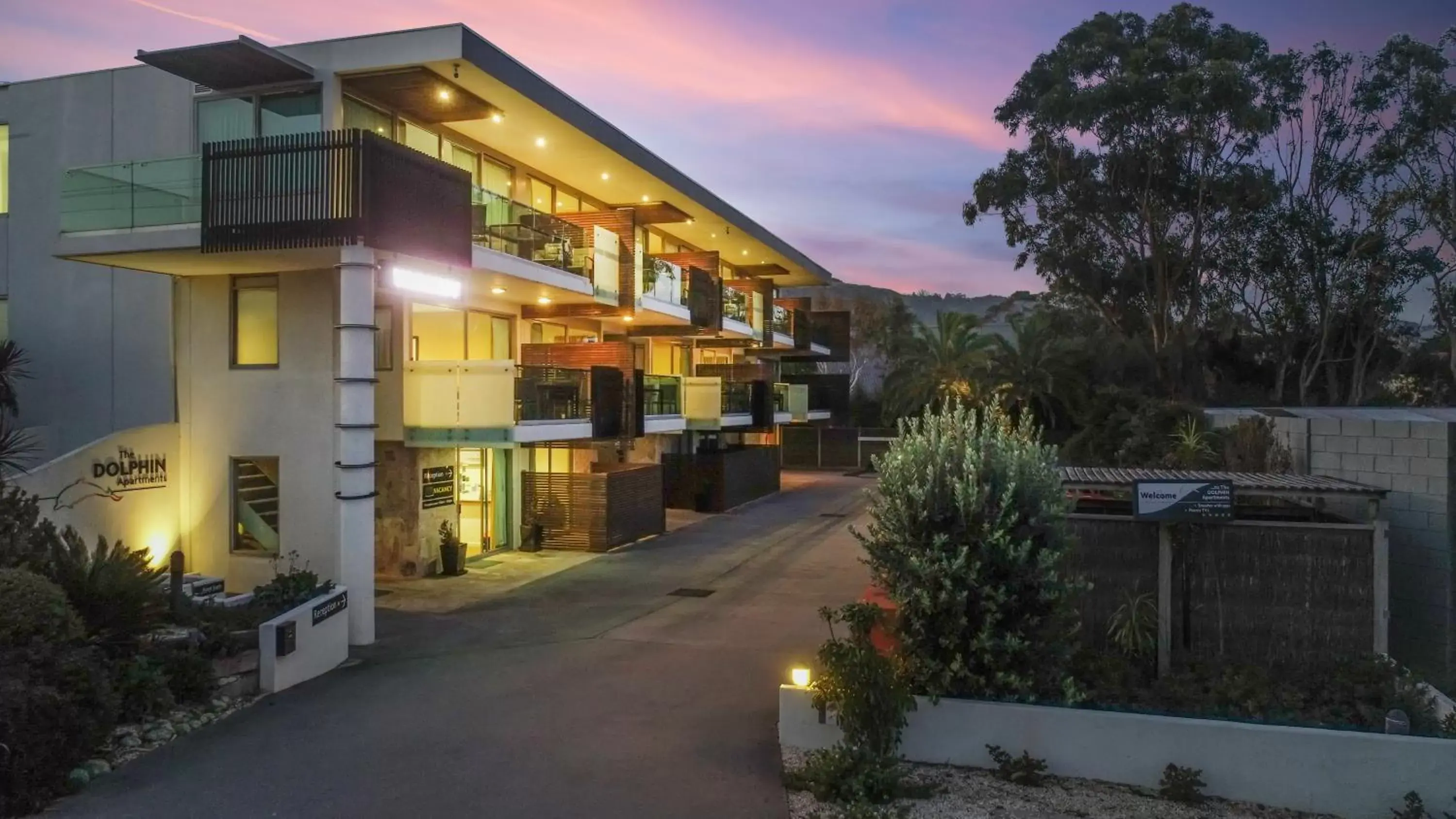 Facade/entrance, Property Building in The Dolphin Apartments