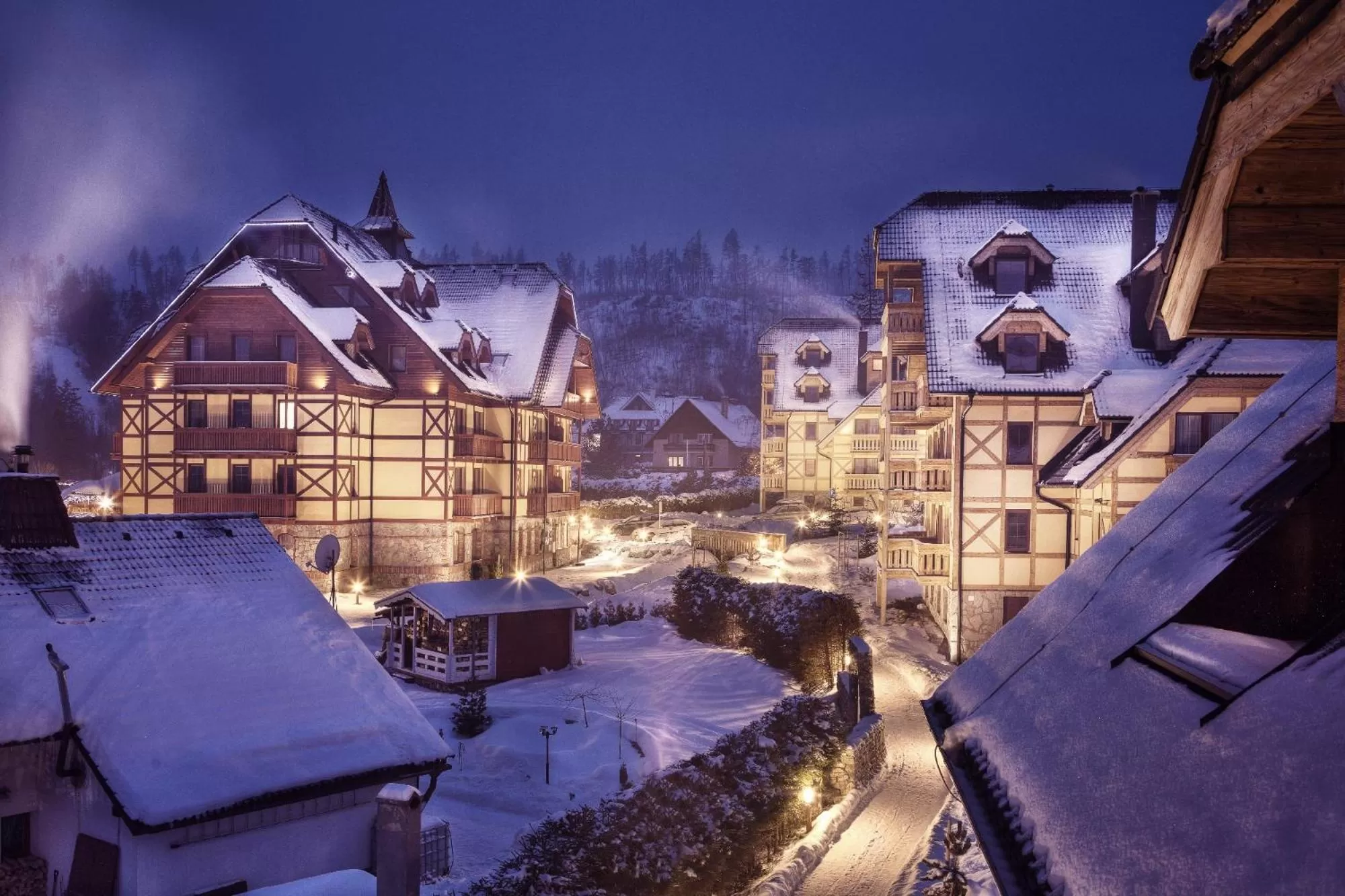 Bird's eye view in APLEND Hotel Kukučka