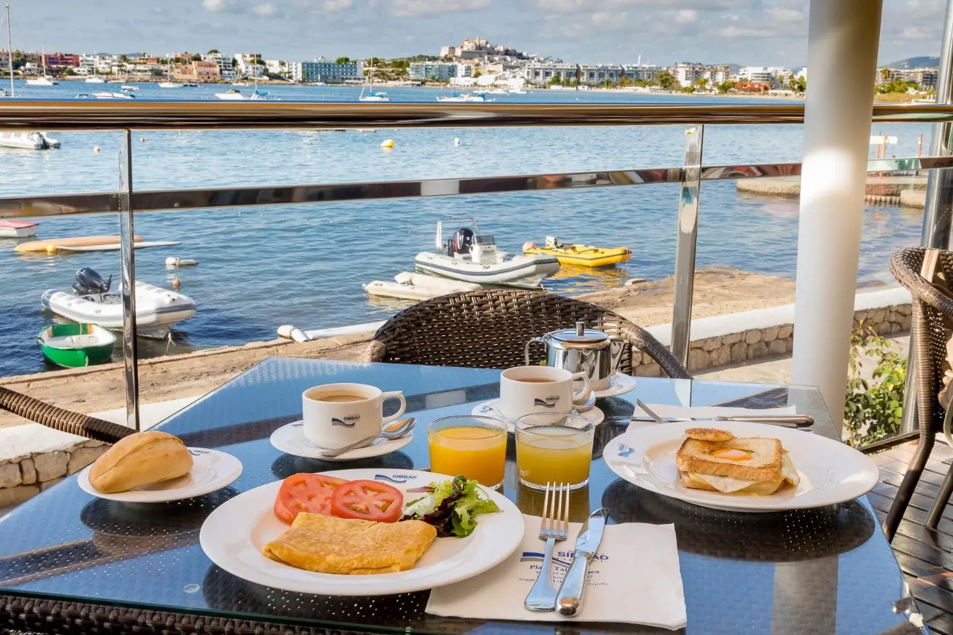 Sea view in Hotel Simbad Ibiza & Spa