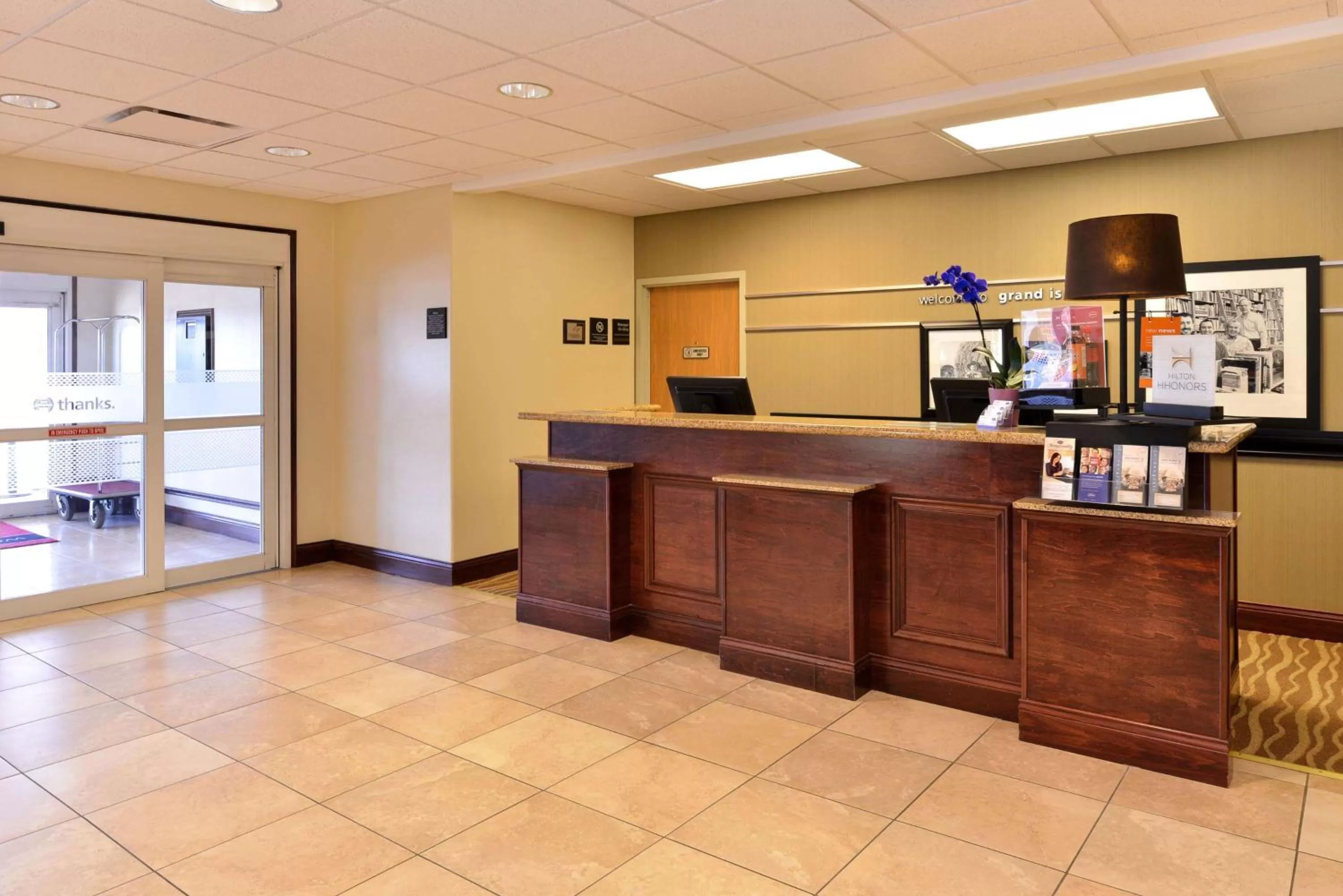 Lobby or reception in Hampton Inn Grand Island