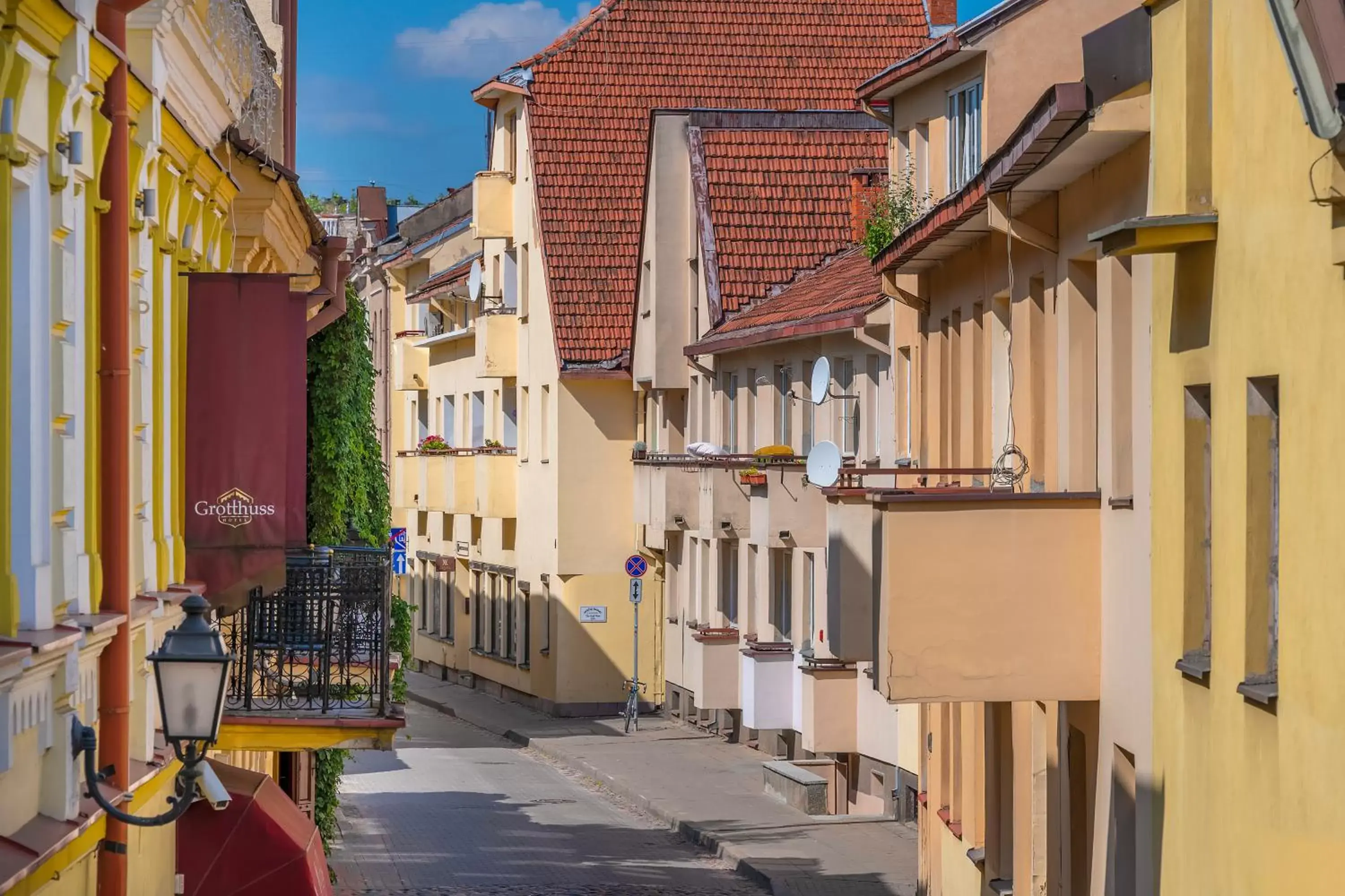 Quiet street view, Neighborhood in Grotthuss Boutique Hotel Vilnius