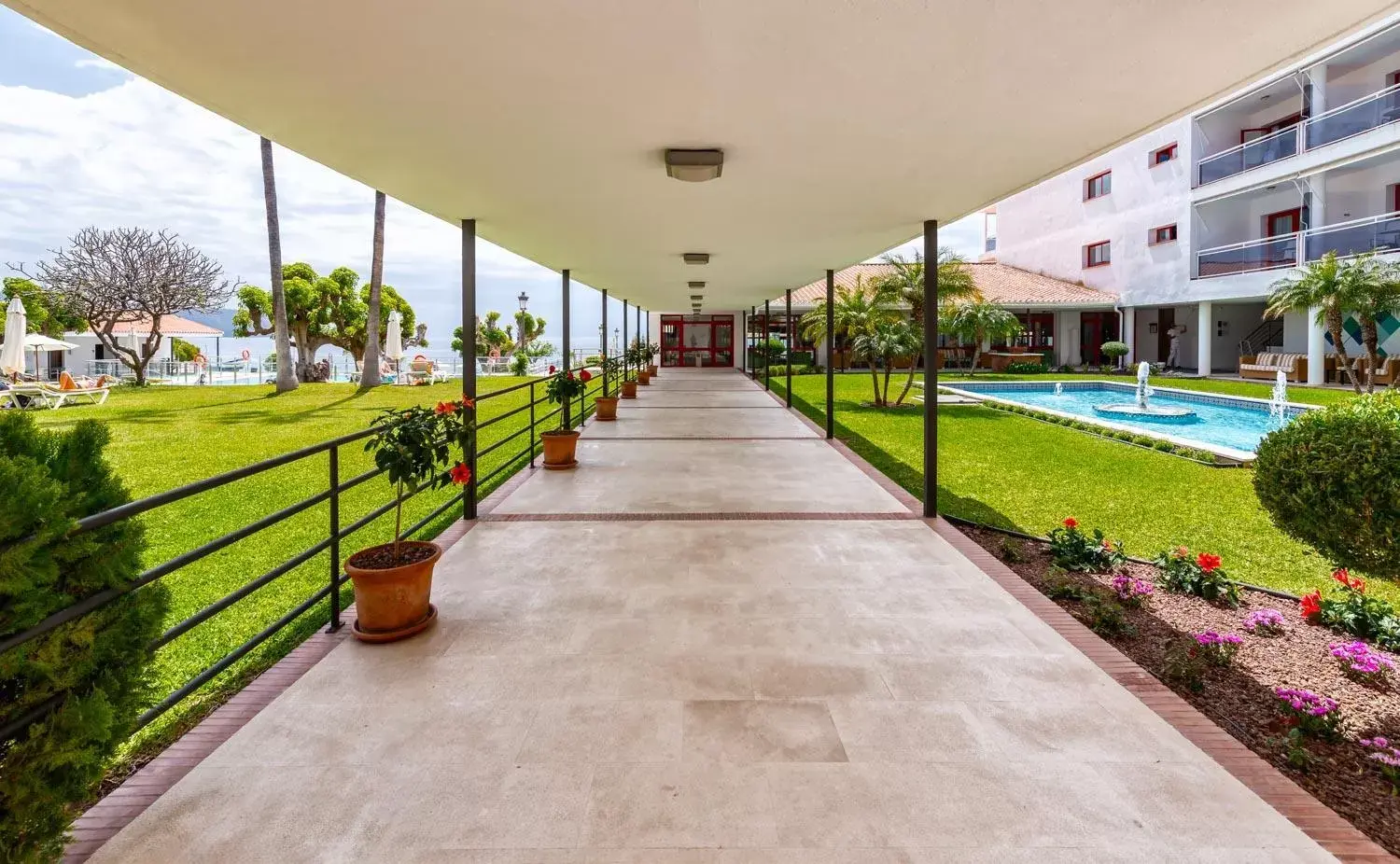 Garden in Parador de Nerja