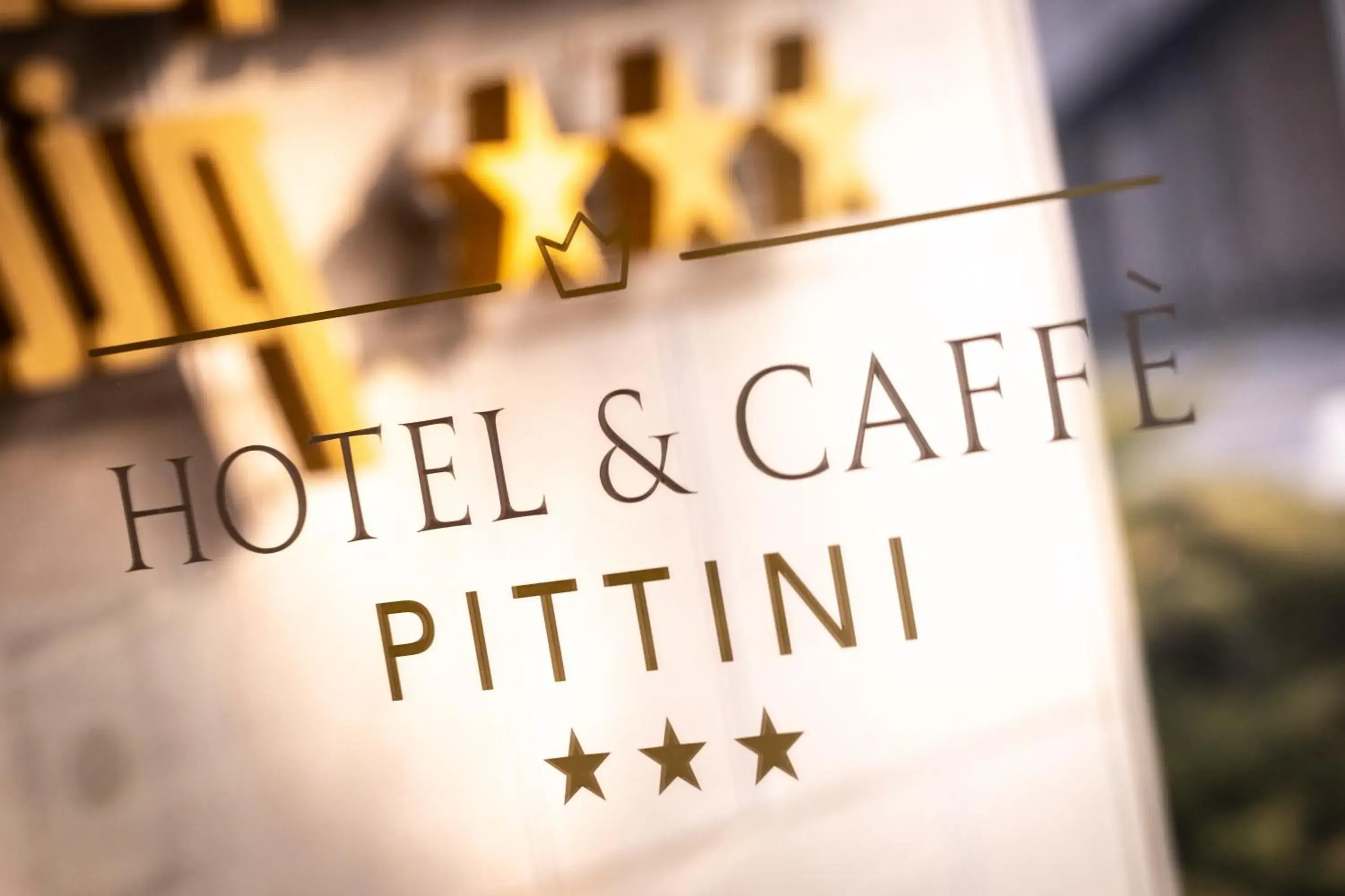 Property Logo/Sign in Hotel Pittini