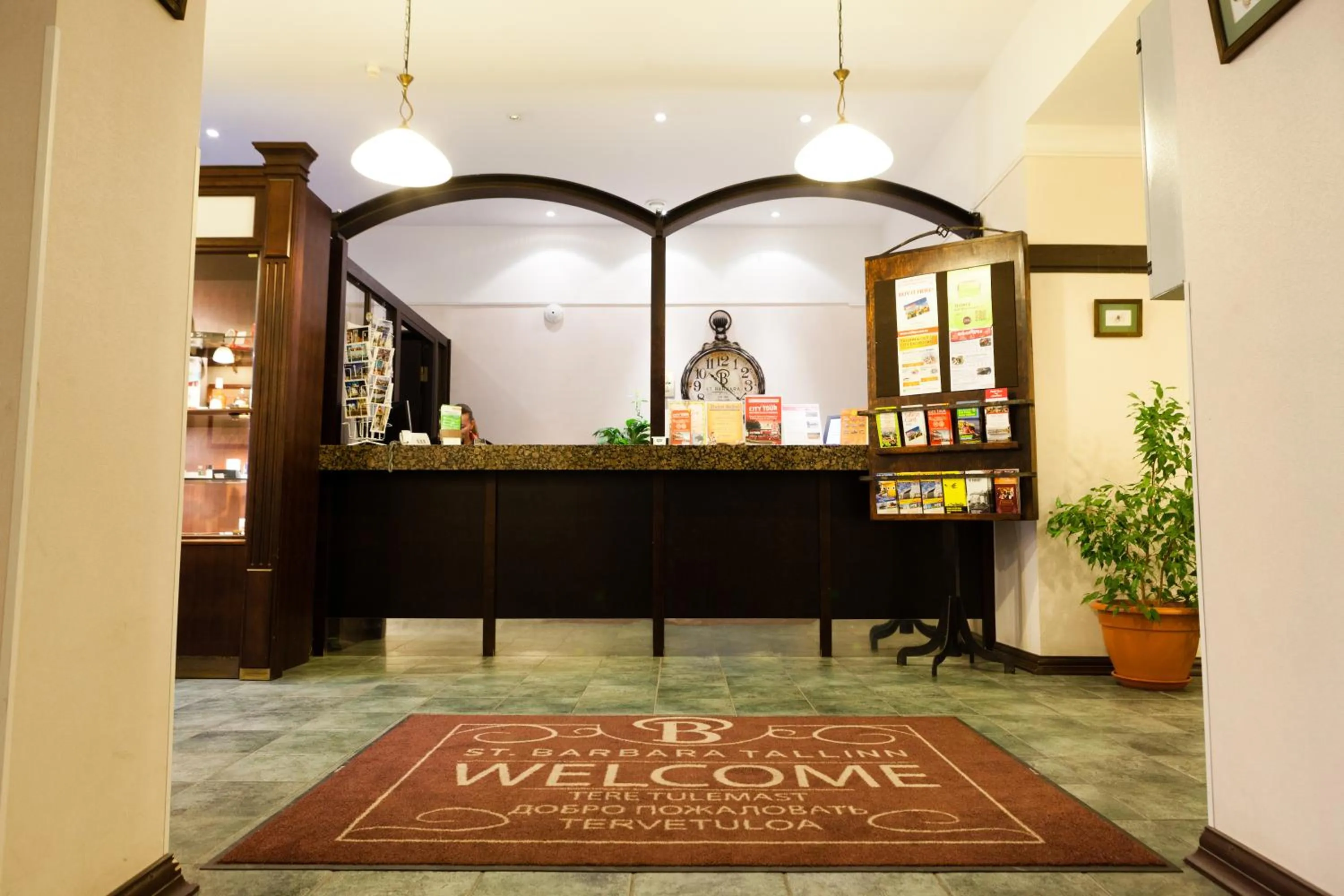 Lobby or reception in Hotel St. Barbara