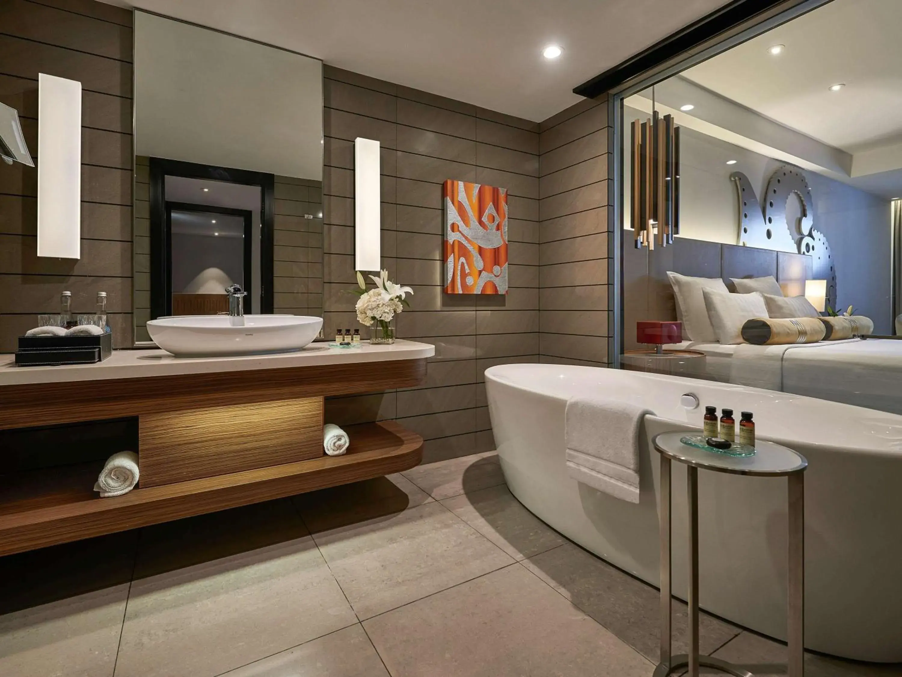 Photo of the whole room, Bathroom in Pullman Jakarta Indonesia