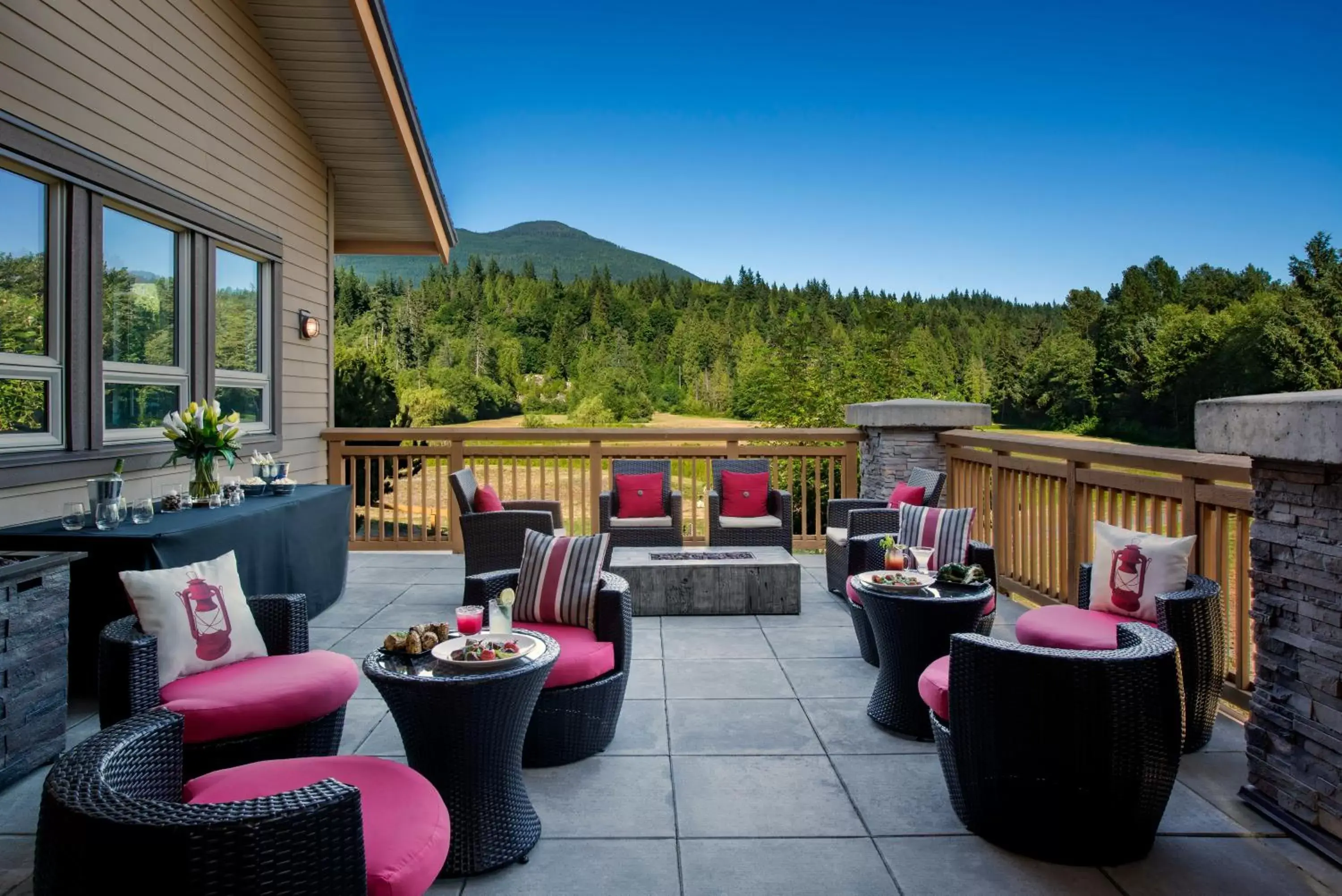Patio, Balcony/Terrace in Executive Suites Hotel and Resort, Squamish