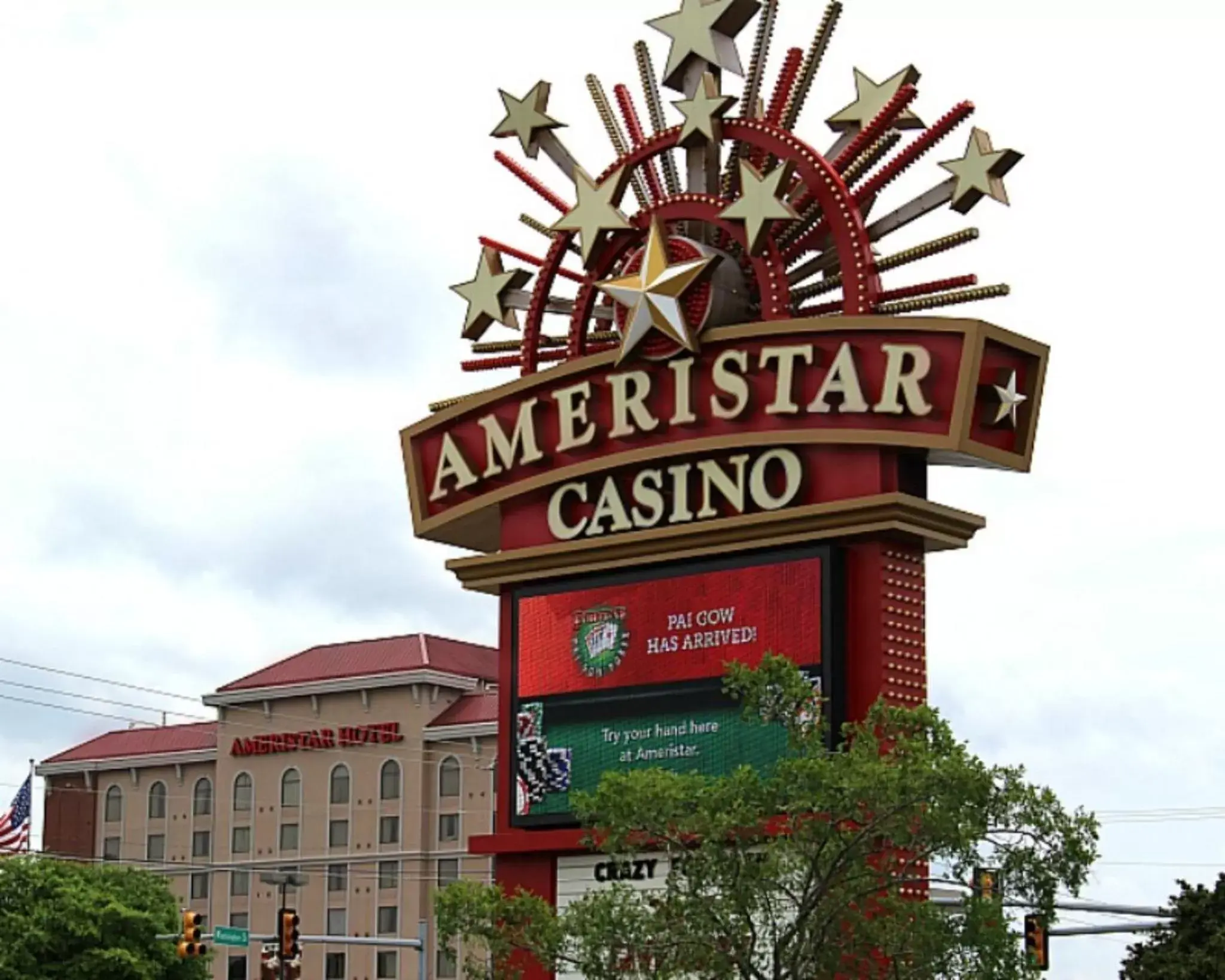 Property building in Ameristar Casino Hotel Vicksburg, Ms.