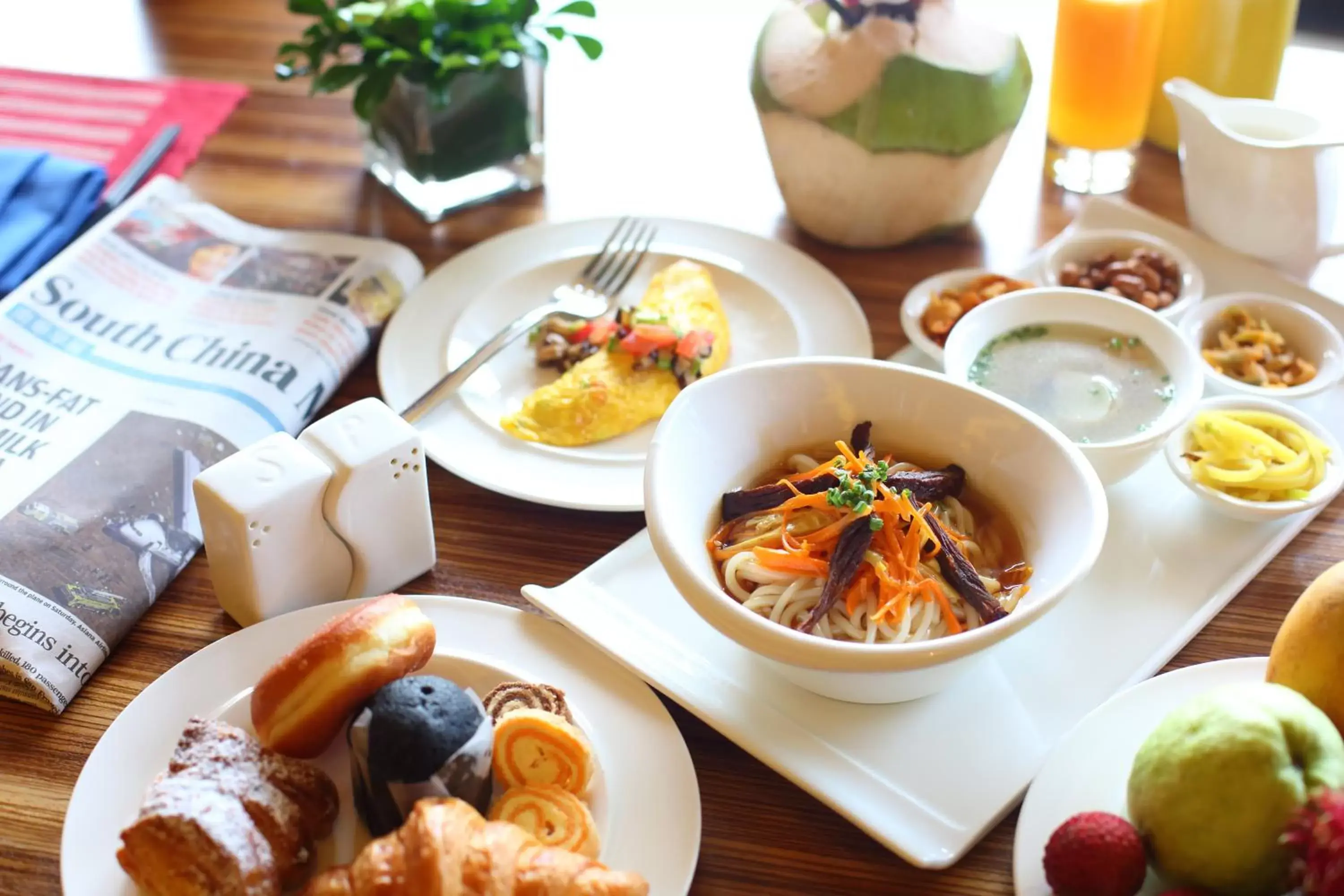 Breakfast in Sanya Marriott Yalong Bay Resort & Spa