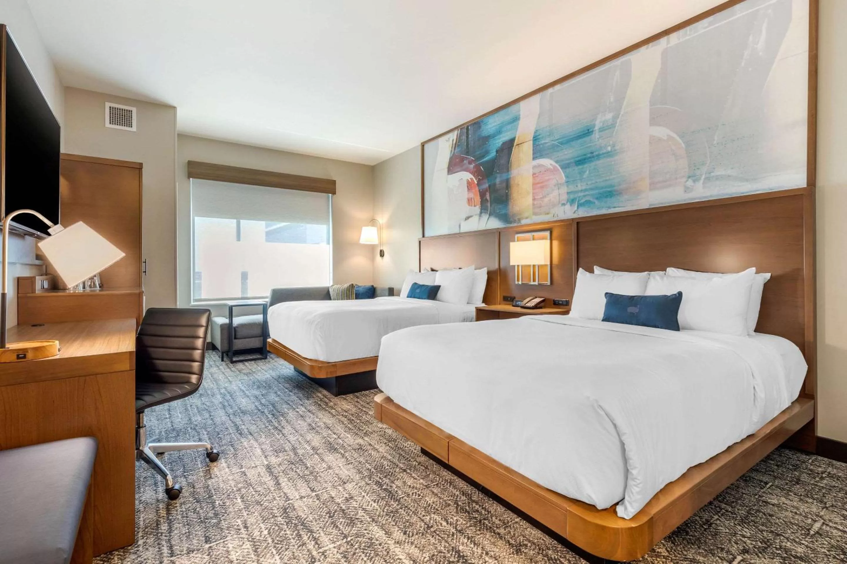 Photo of the whole room, Bed in Cambria Hotel Davenport Quad Cities