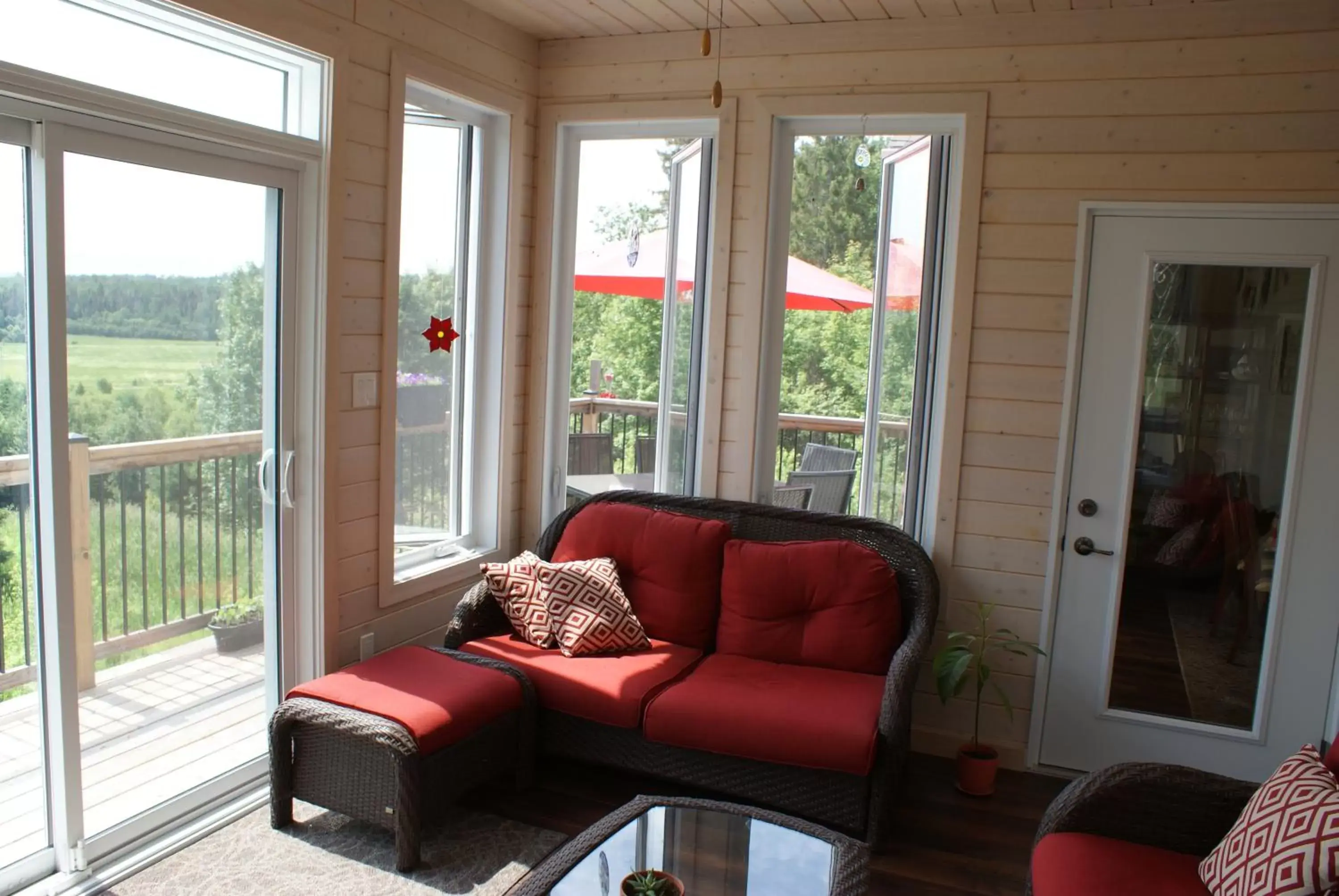 Seating Area in Top of Algonquin Bed and Breakfast