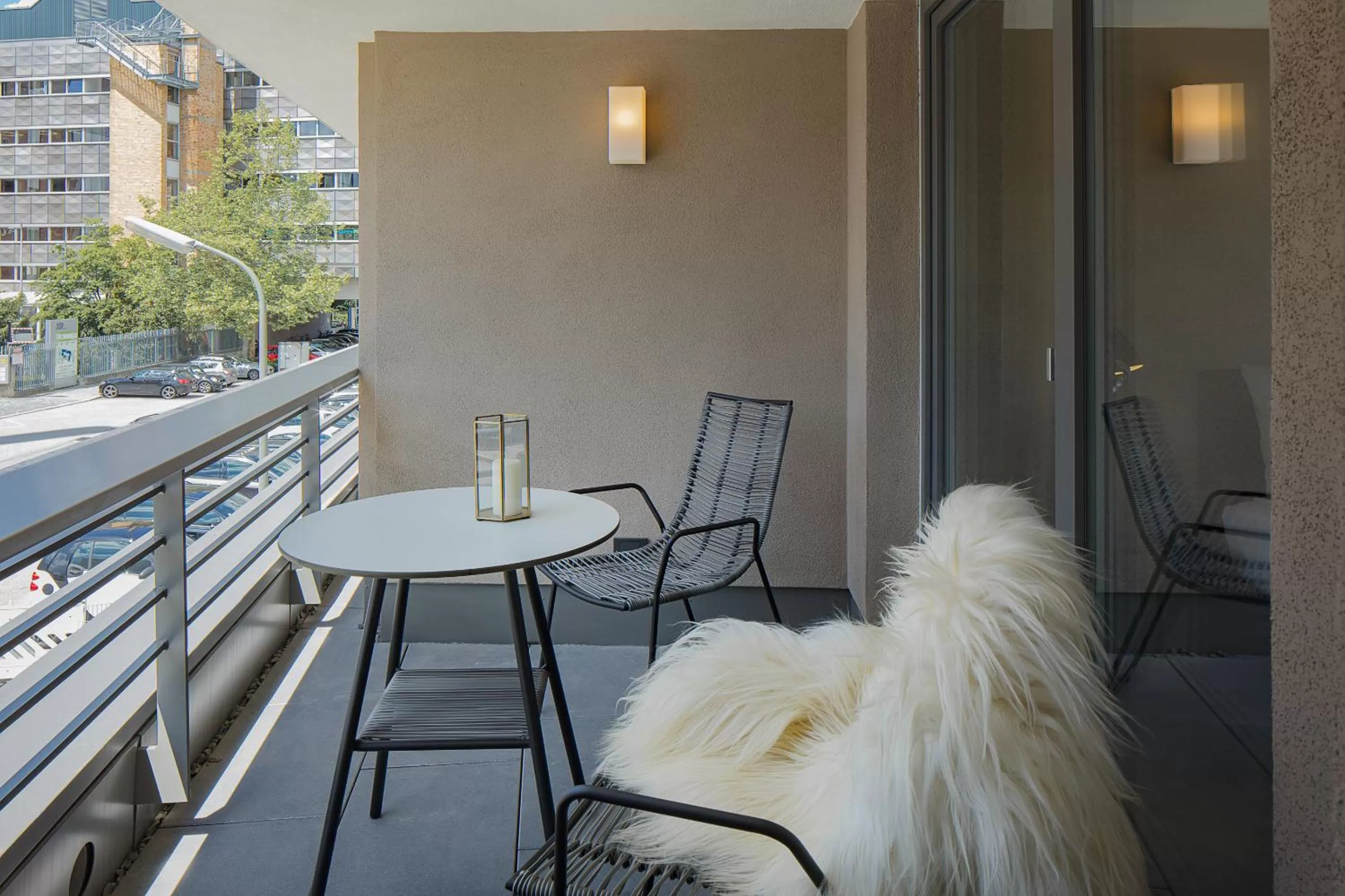 Balcony/Terrace in DD Suites Serviced Apartments