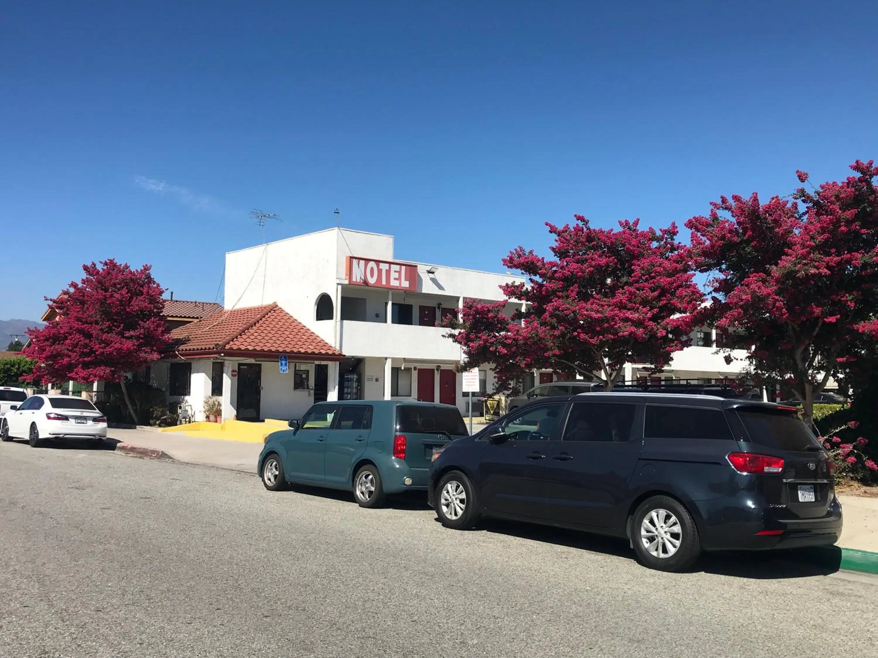 Property building in Eunice Plaza Motel