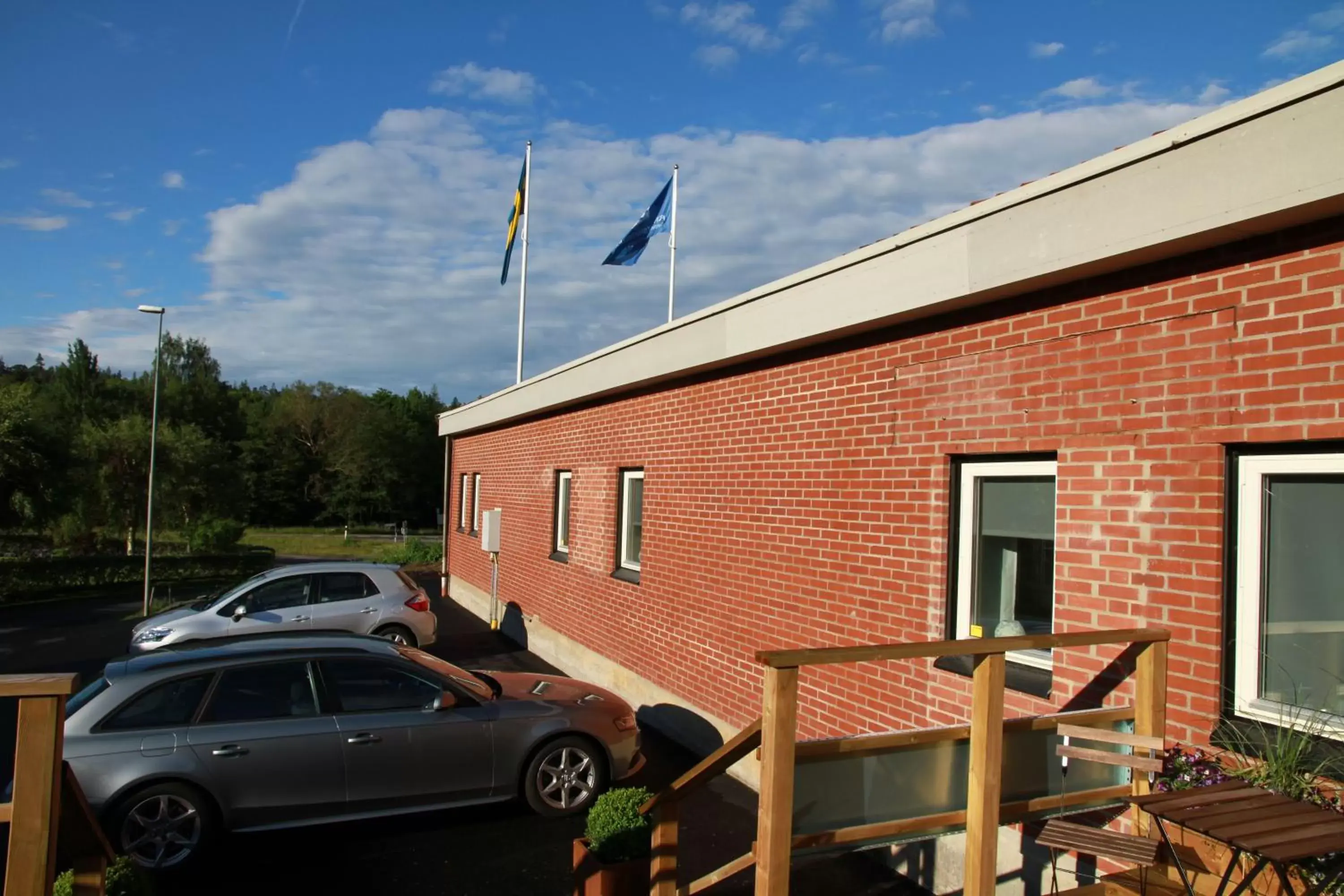 Facade/entrance in Flygplatshotellet Facade/entrance in Flygplatshotellet