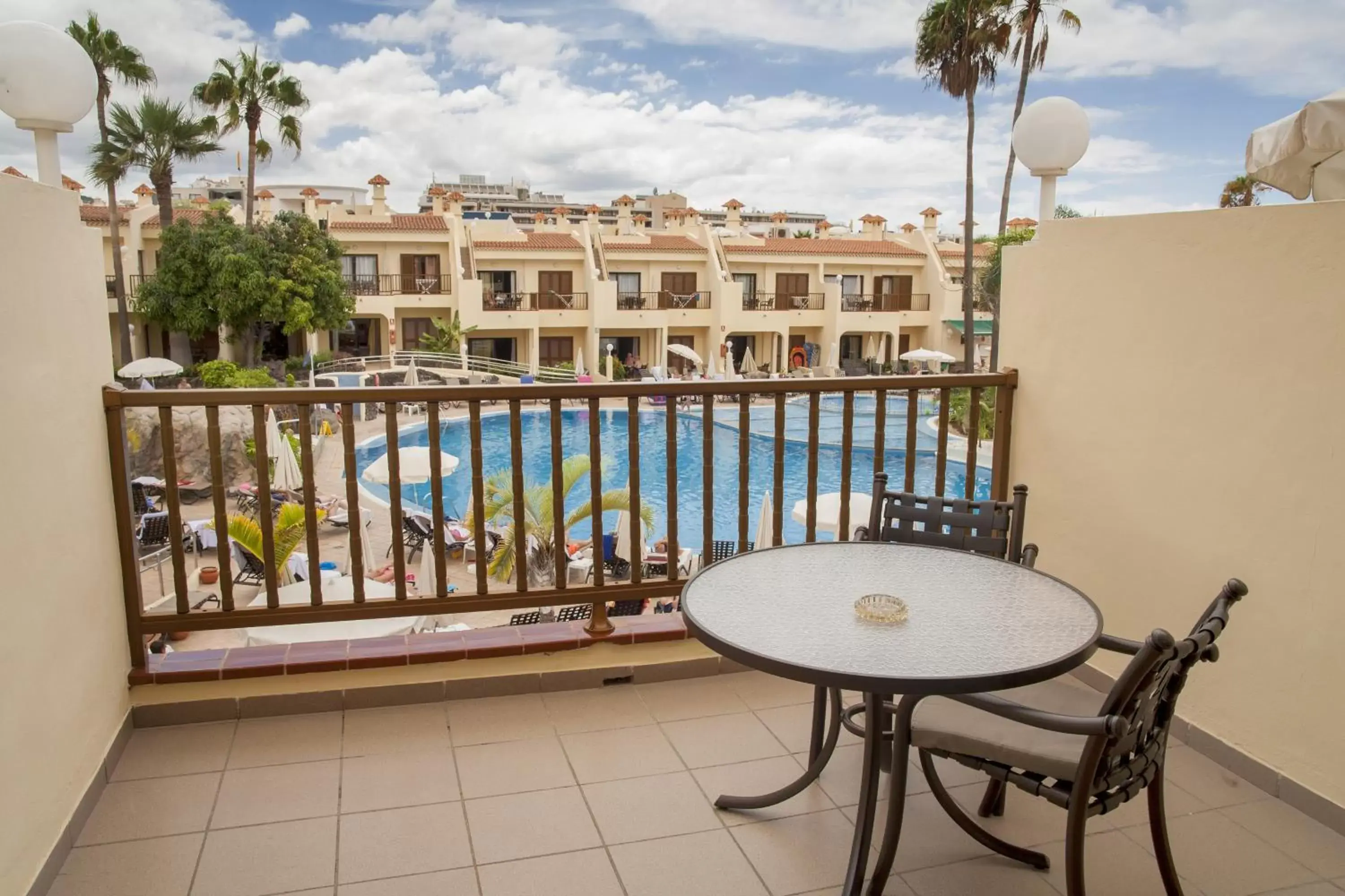 Balcony/Terrace, Pool View in Royal Sunset Beach Club