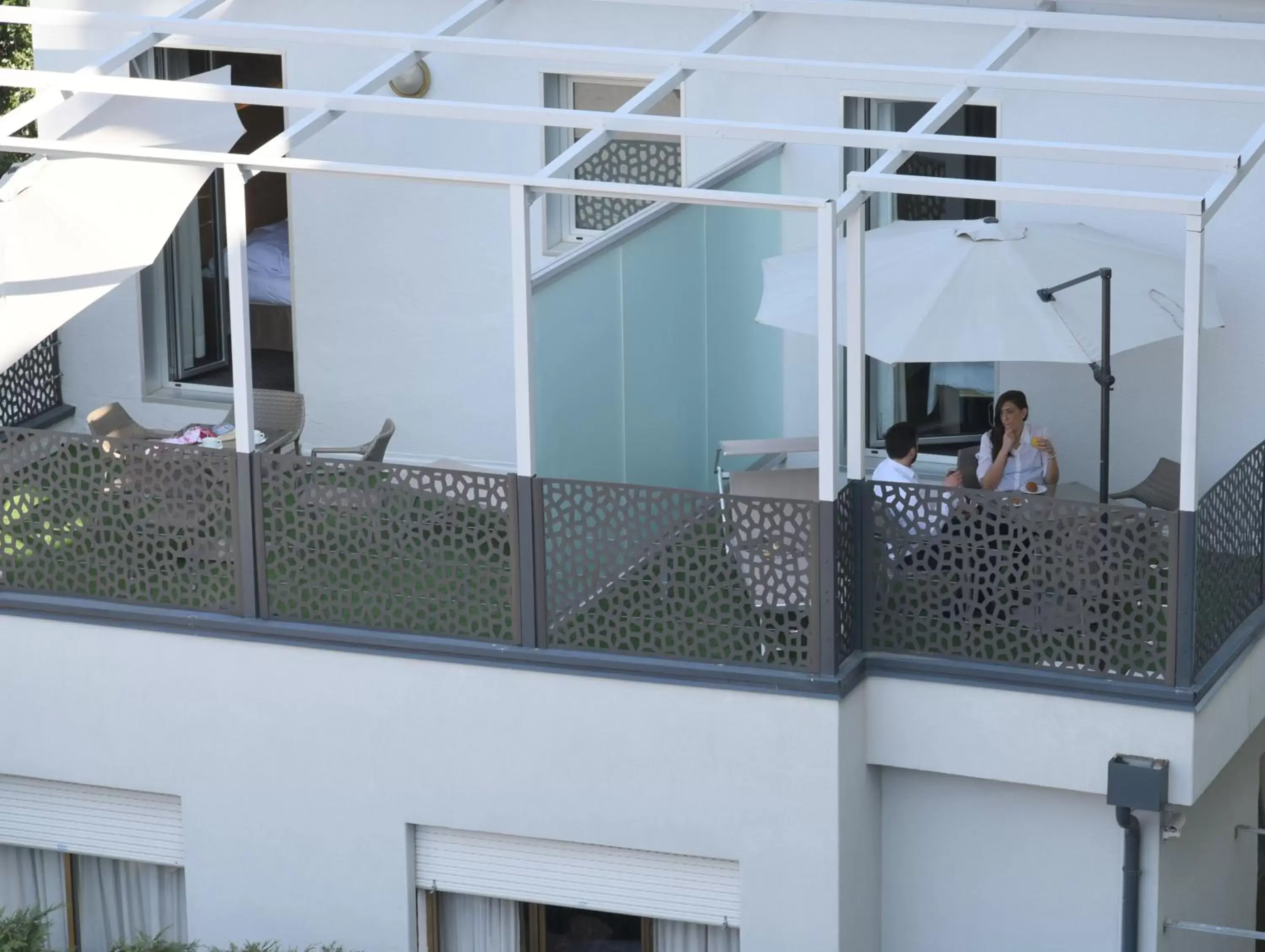 Balcony/Terrace in LH Hotel Sirio Venice