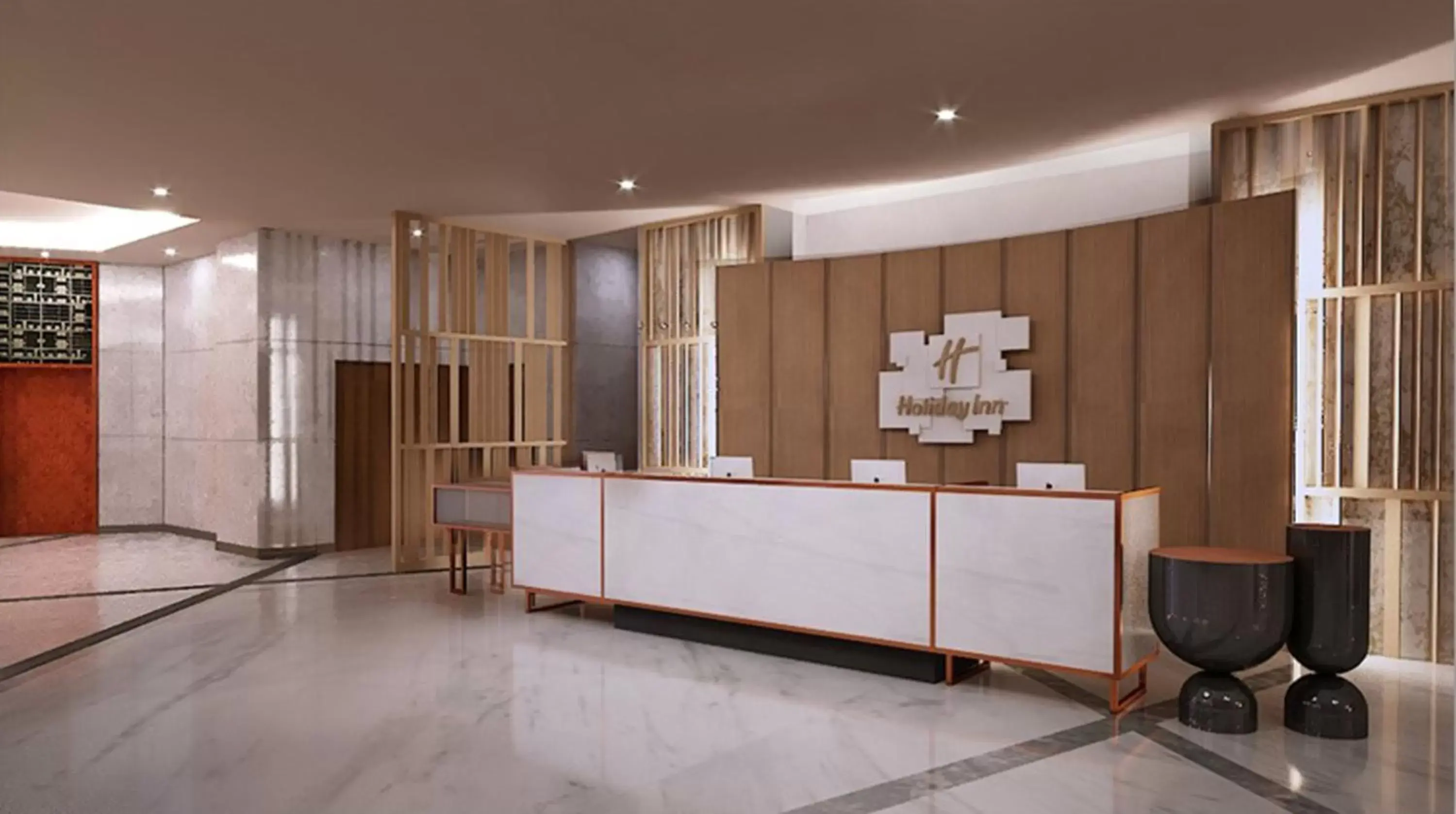 Property building, Lobby/Reception in Holiday Inn Chandigarh Zirakpur, an IHG Hotel