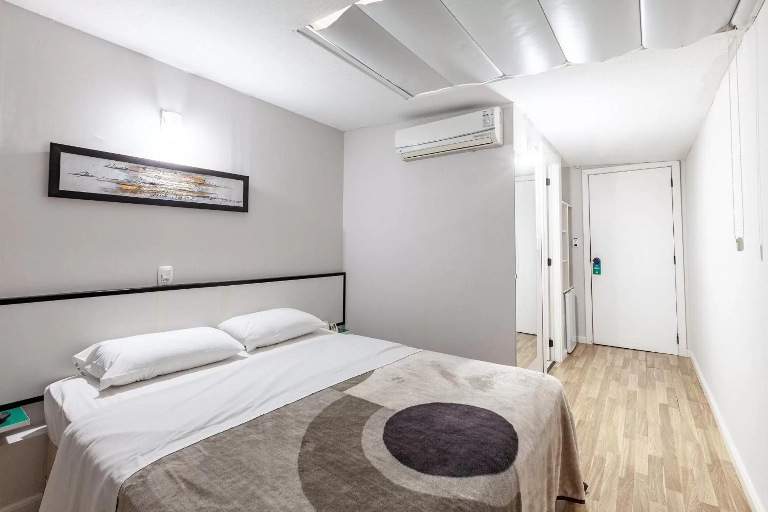 Bed in Tri Hotel Smart Caxias