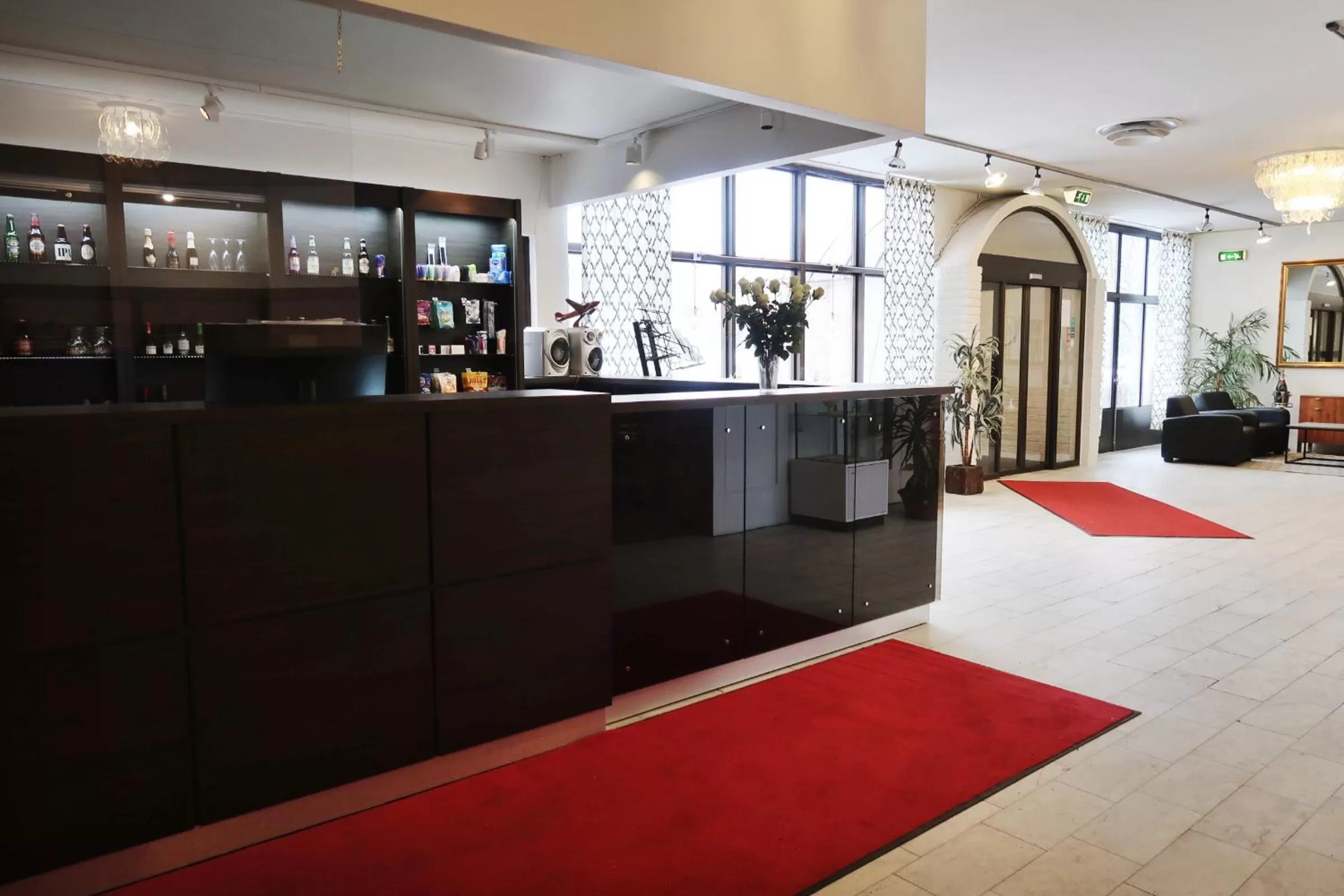 Lobby or reception in Optima Hotel Roslagen by Reikartz