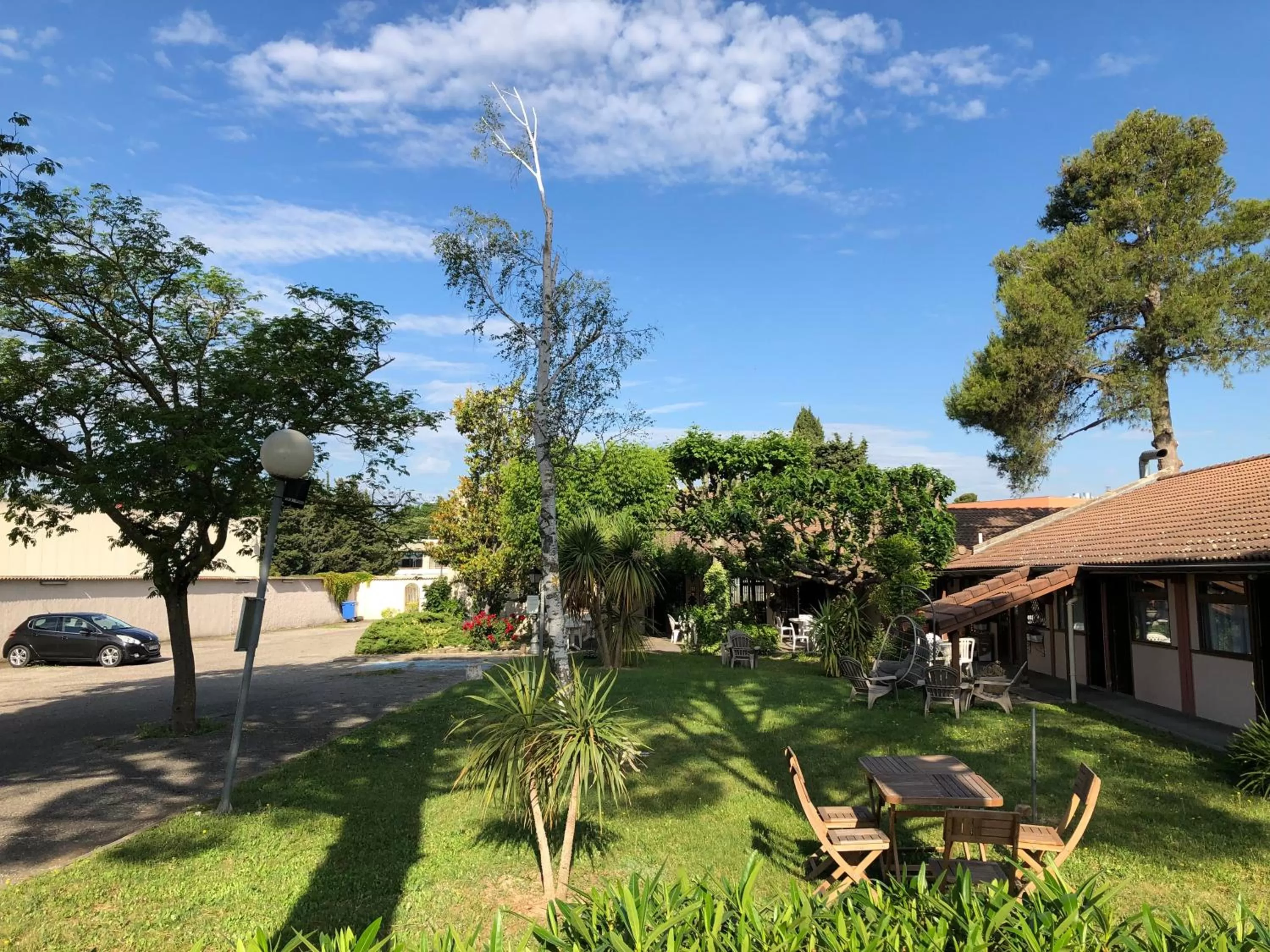 Garden in Hotel Cristol
