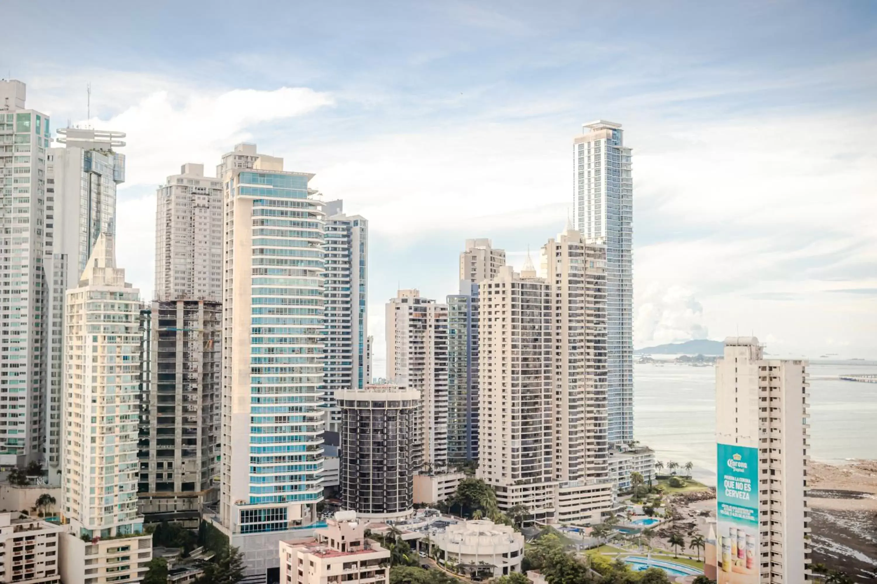 City view in Decapolis Hotel Panama City