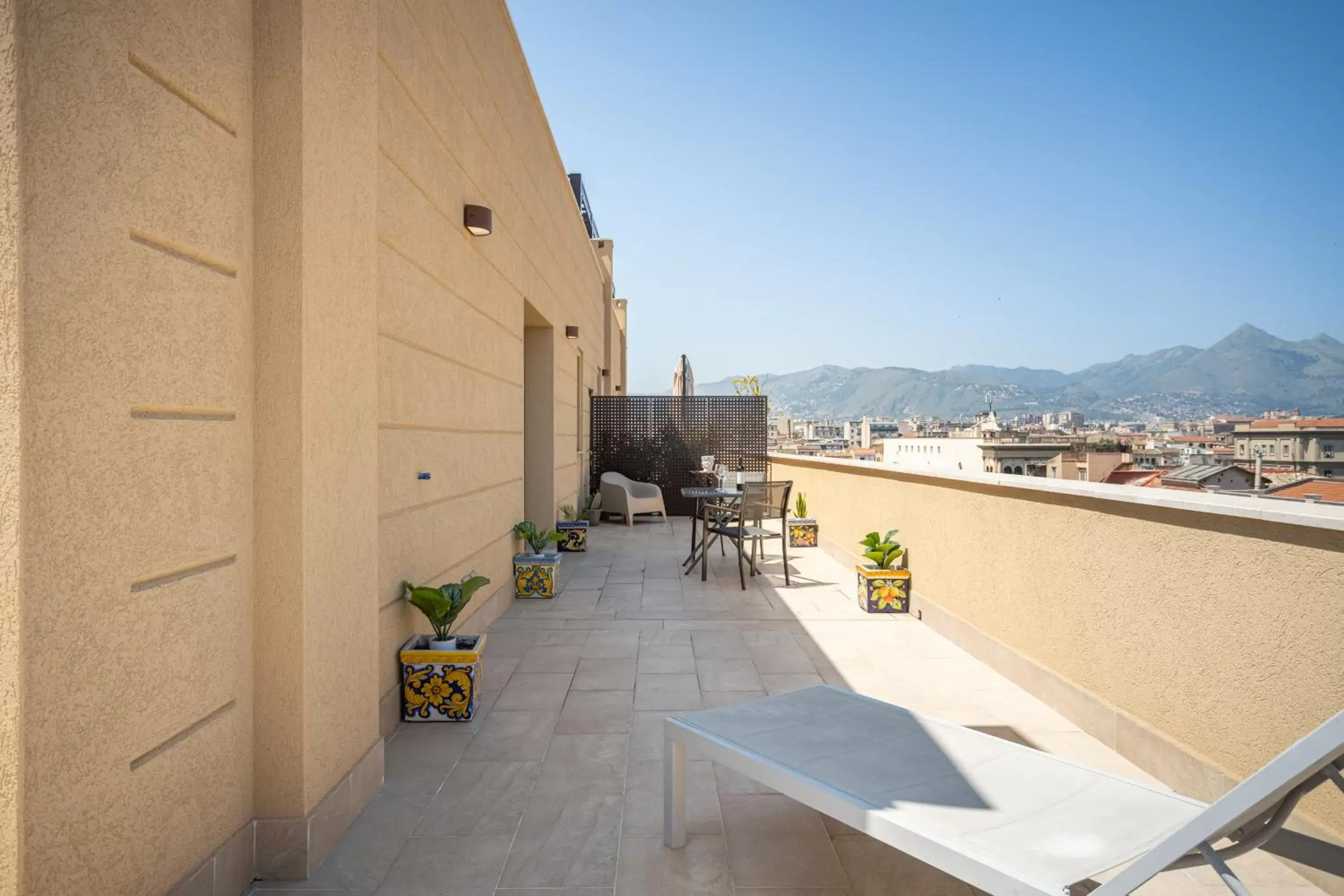 Balcony/Terrace in Palermo Blu - Multi Suite