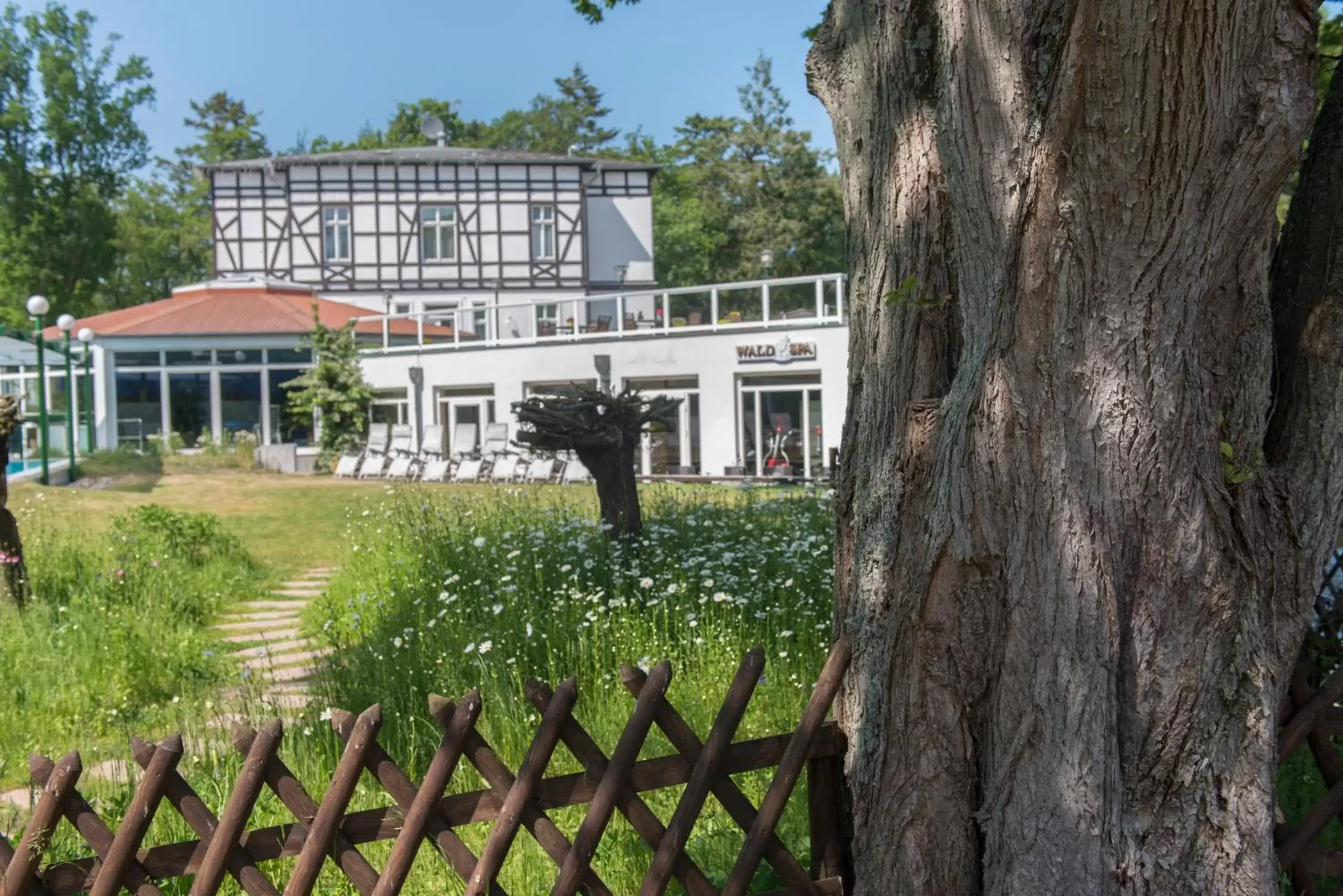 Bird's eye view, Property Building in Best Western Plus Ostseehotel Waldschloesschen