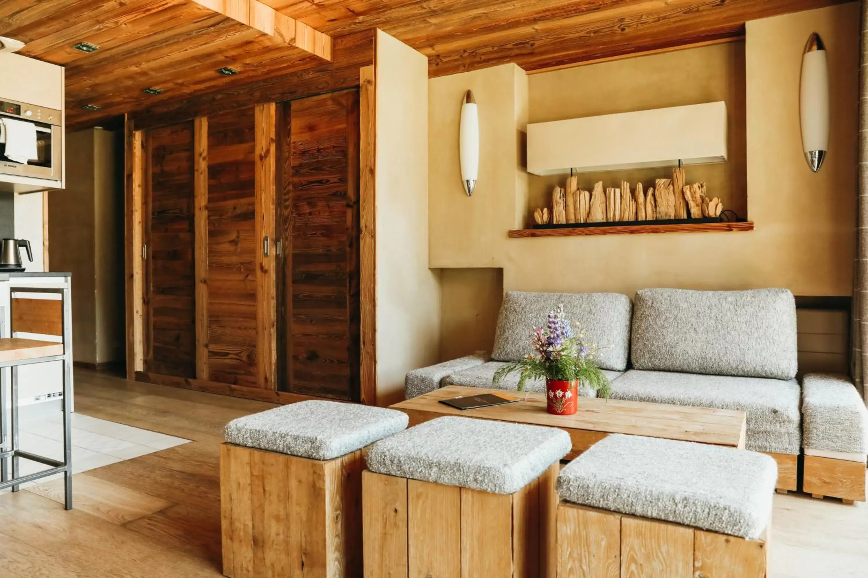 Living room, Seating Area in Les Grands Montets Hotel & Spa