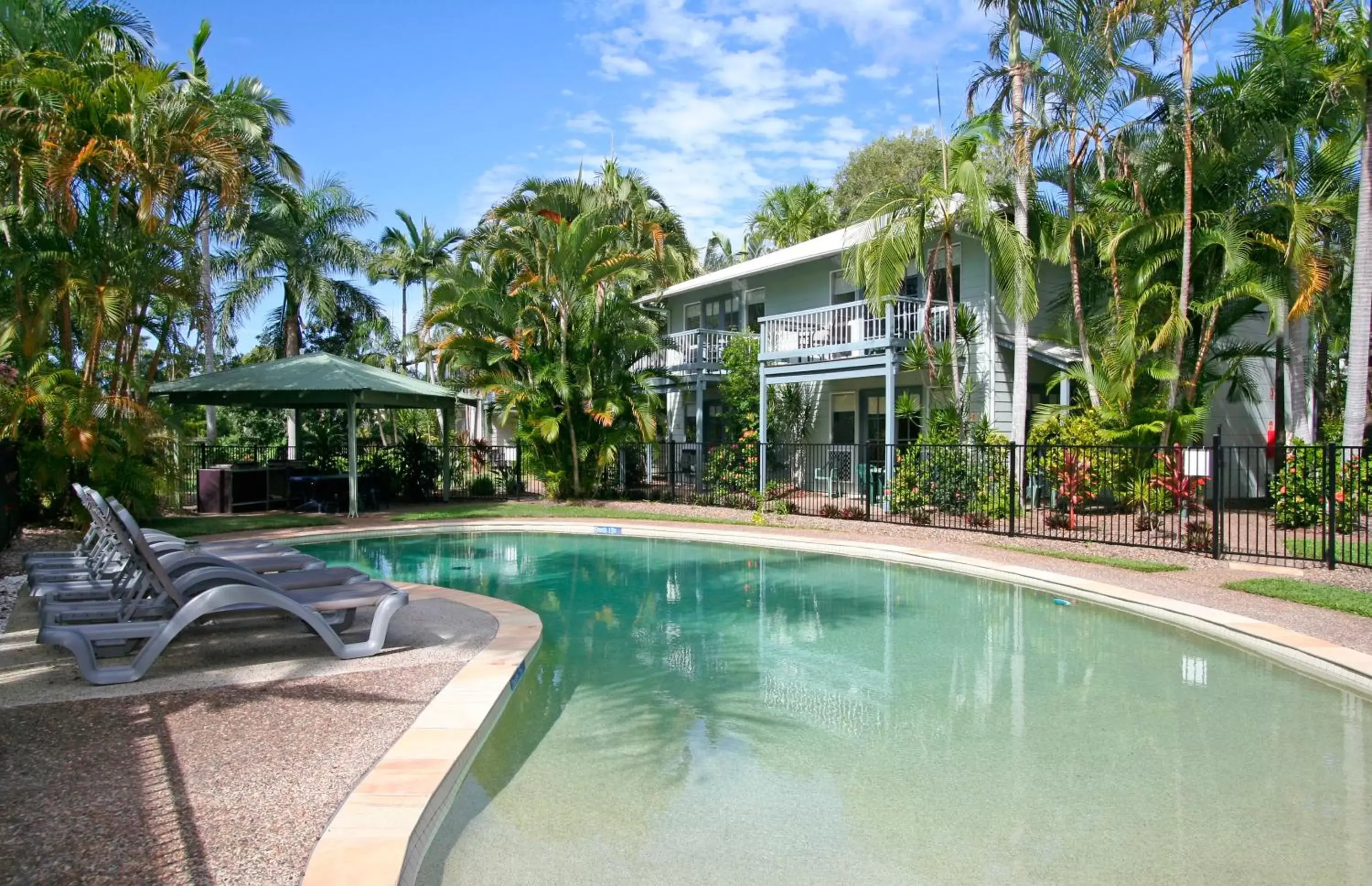 Property building, Swimming Pool in Coral Beach Noosa Resort