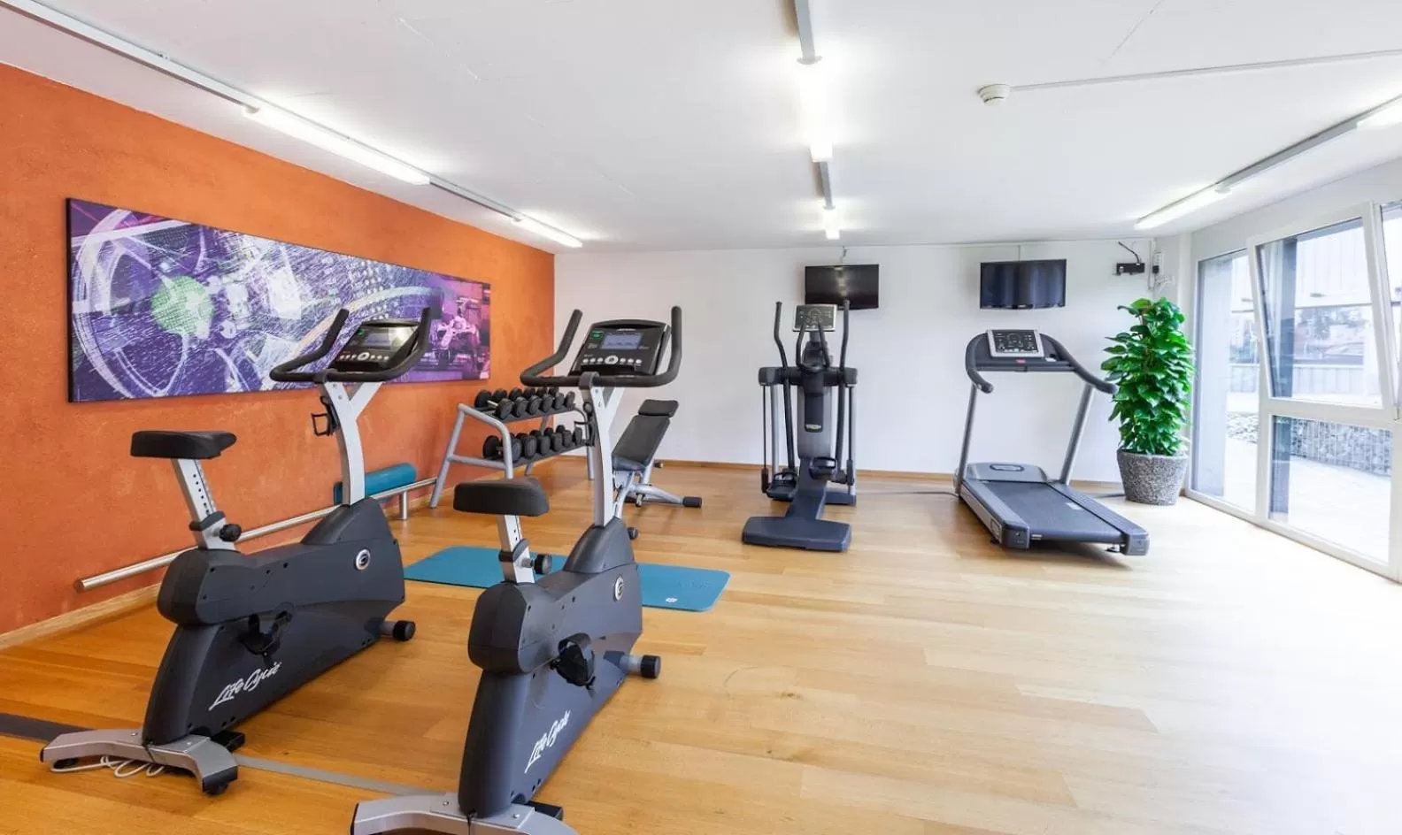 Fitness centre/facilities in Hotel Swiss Star