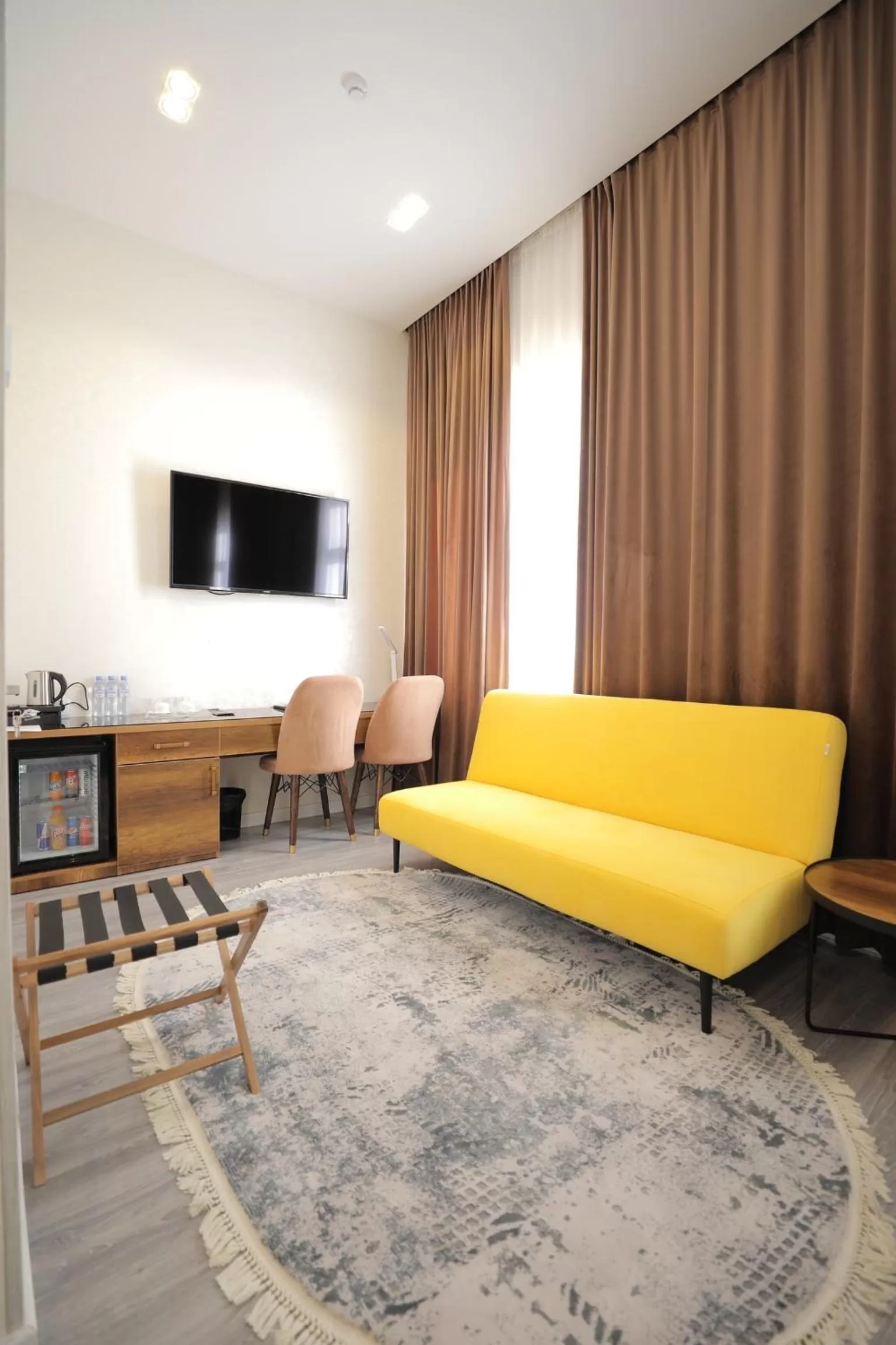 Seating area in MaxWell Hotel & SPA